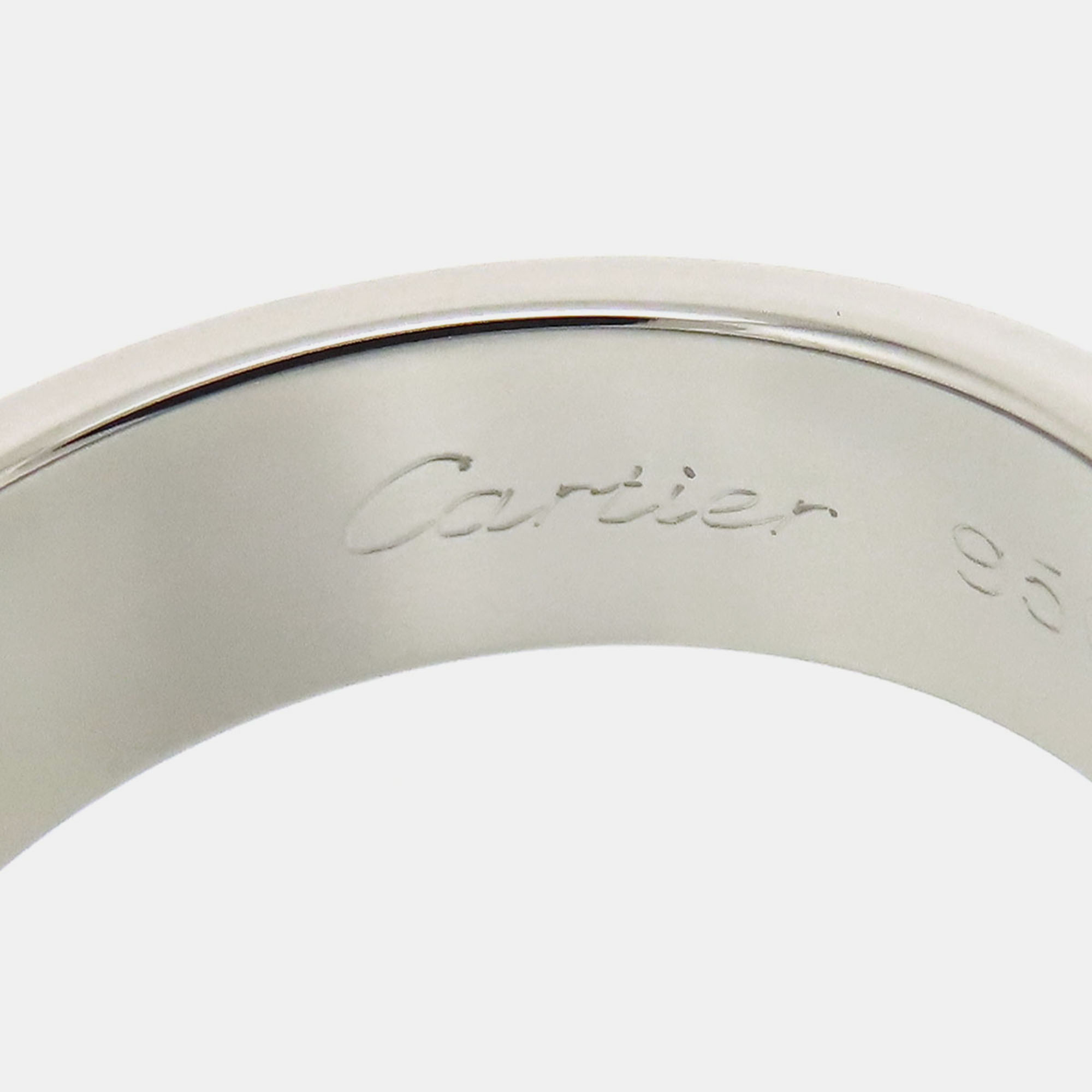 Cartier Love Platinum Ring EU 50