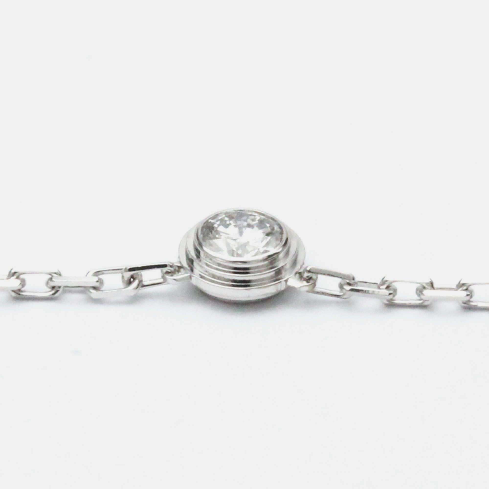 Cartier Diamants Légers 18K White Gold Diamond Necklace