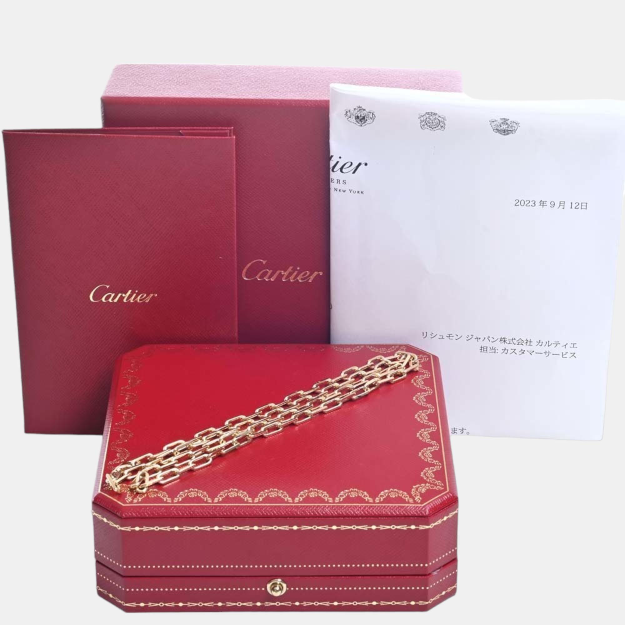 Cartier Chain Spartacus 18K Yellow Gold Necklace