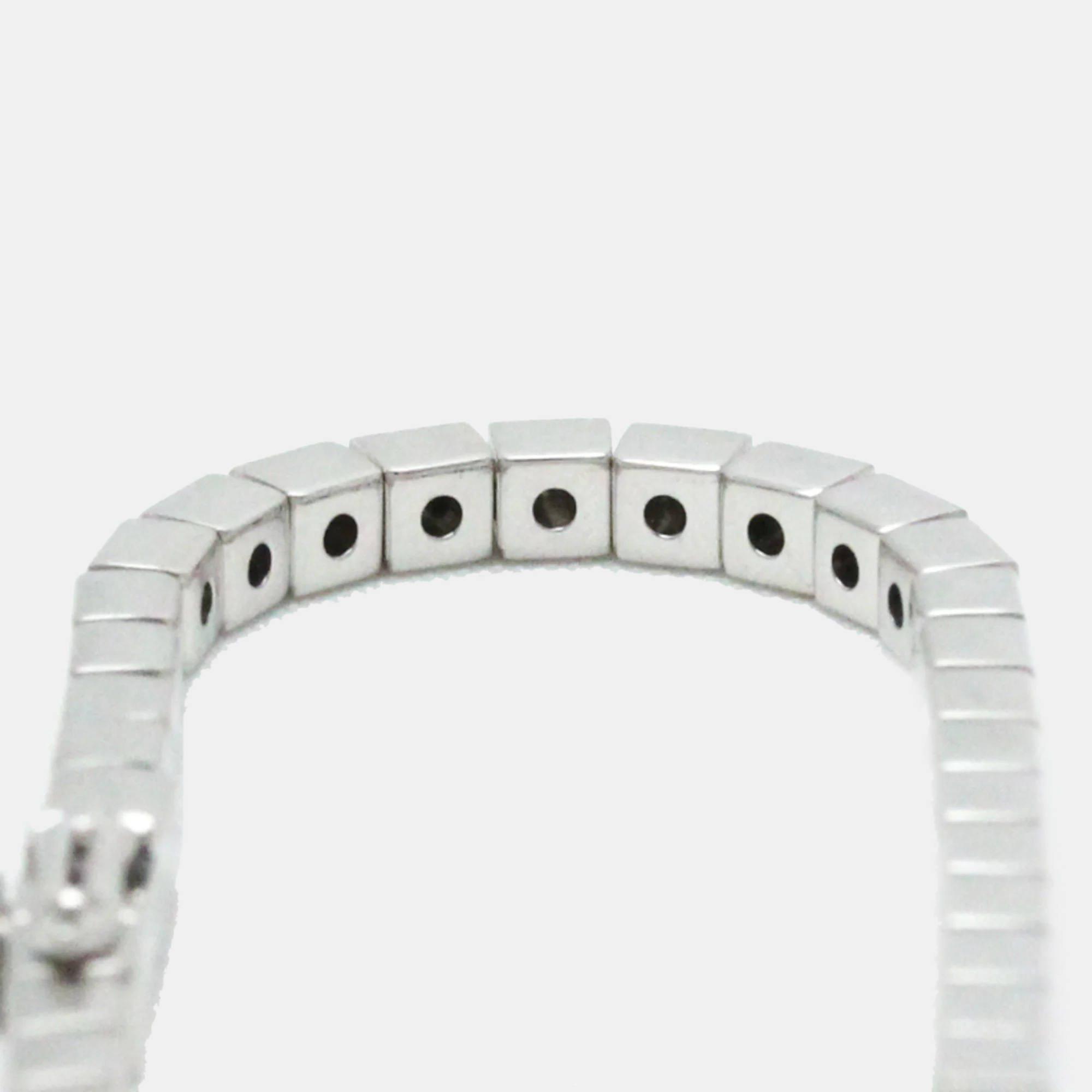 Cartier Lanieres 18K White Gold Bracelet 15
