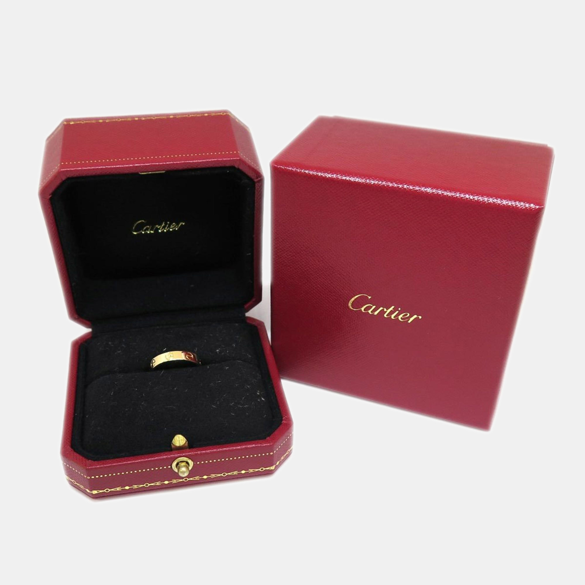 Cartier Love 18K Yellow Gold Ring EU 50