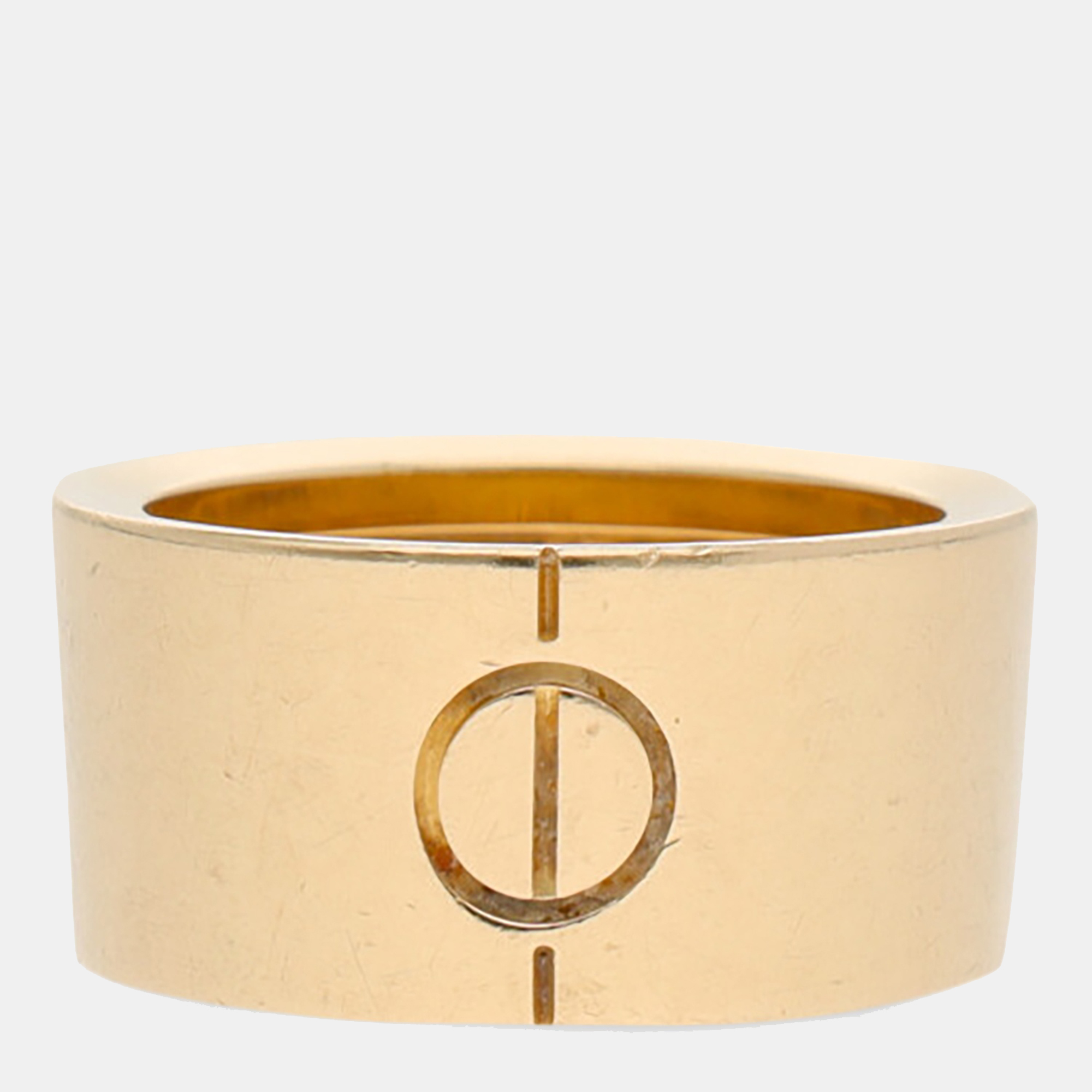 Cartier  Women's Yellow Gold Band Ring - Gold - One Size