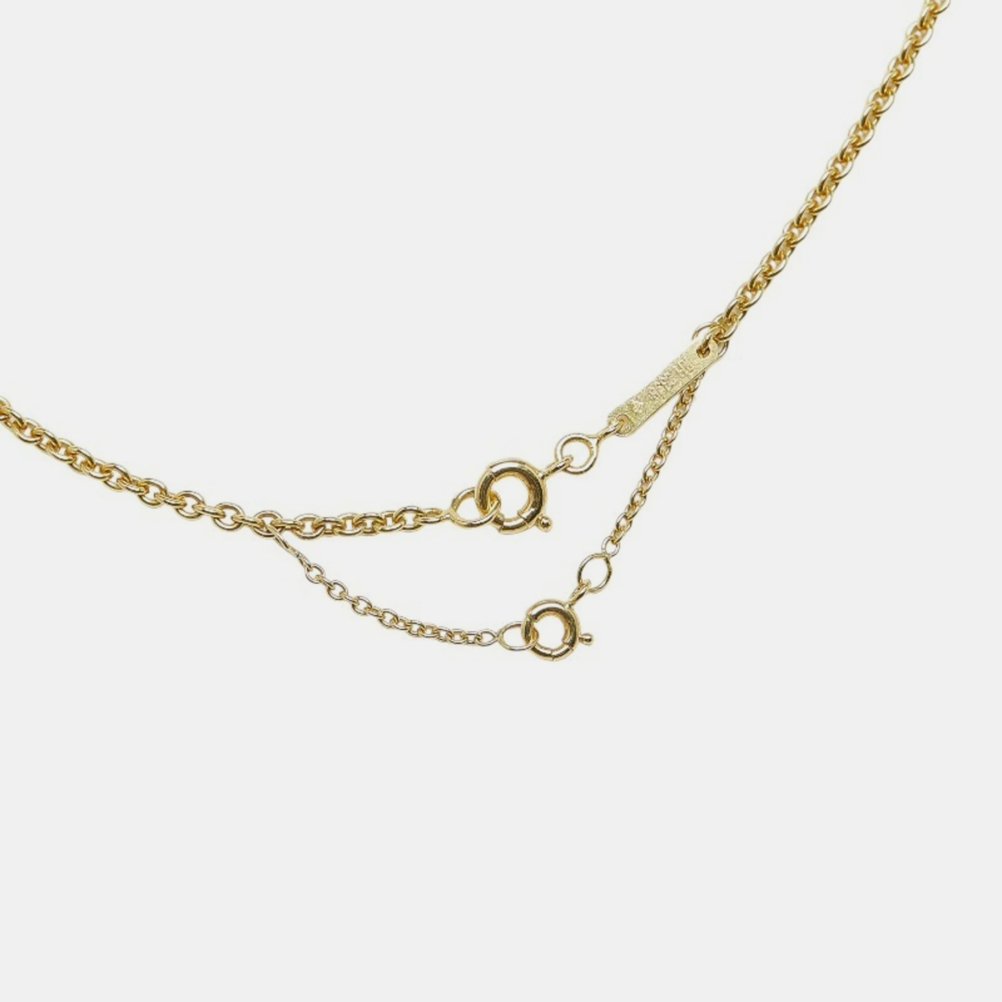 Cartier Trinity 18K Yellow Rose And White Gold Necklace