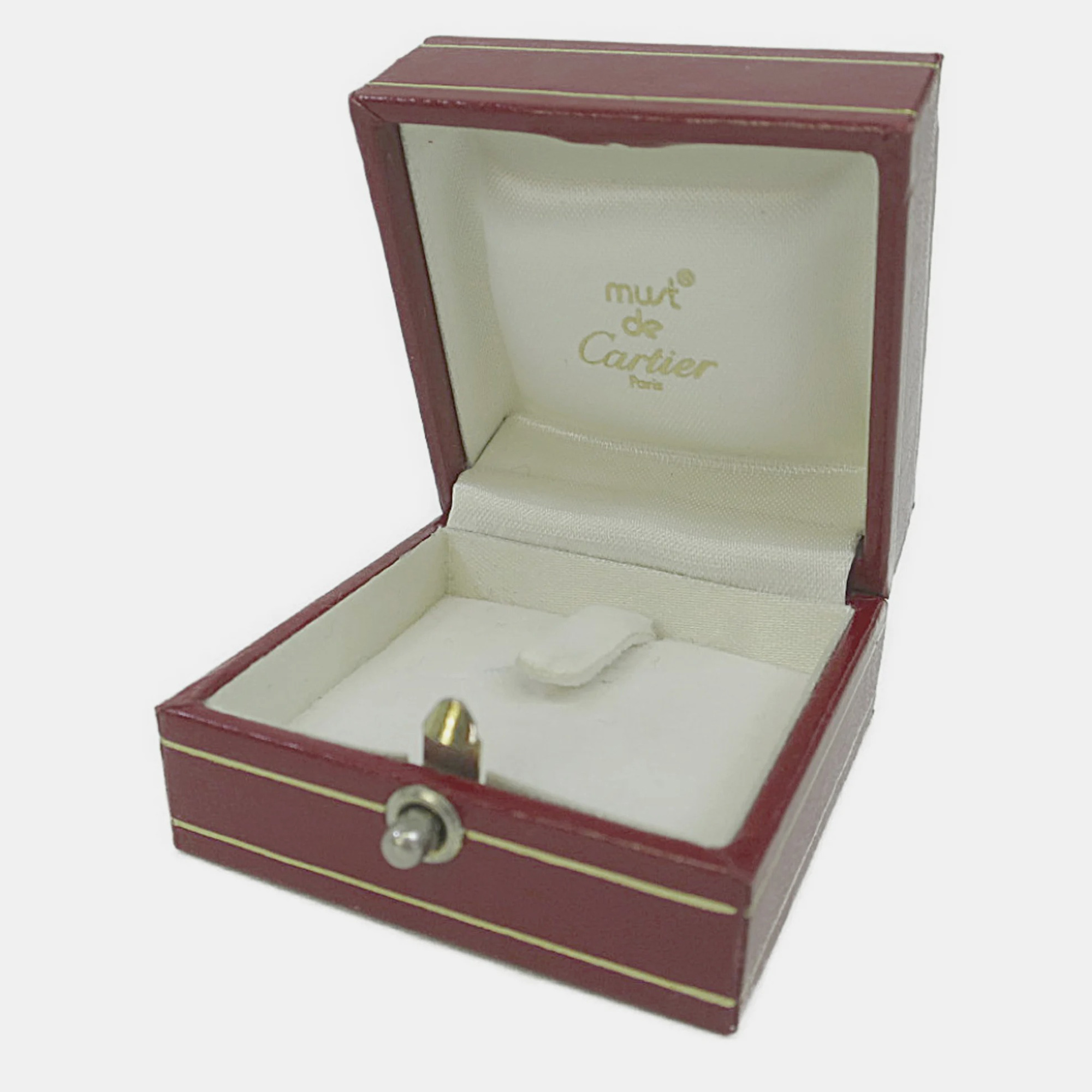 Cartier Les Must De Cartier 18K Yellow Rose And White Gold Ring EU 48