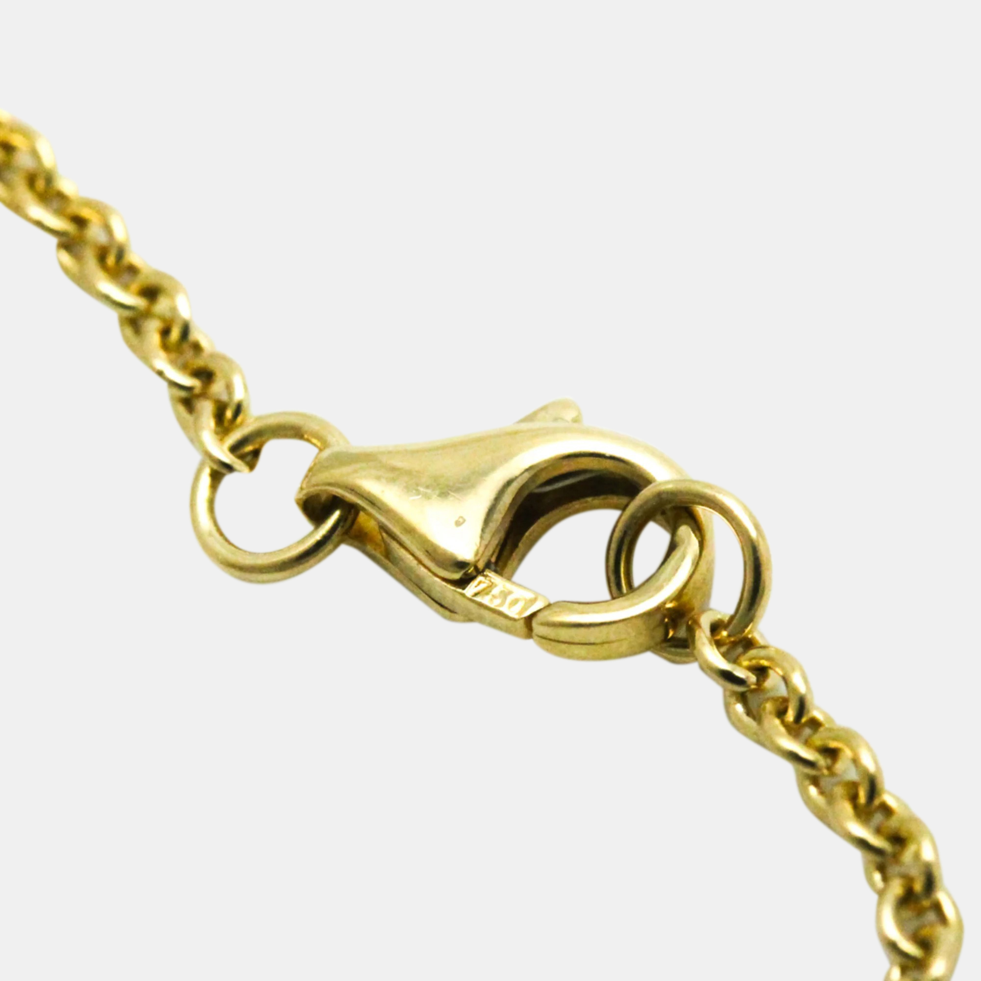 Cartier 18K Yellow Gold Love Chain Bracelet