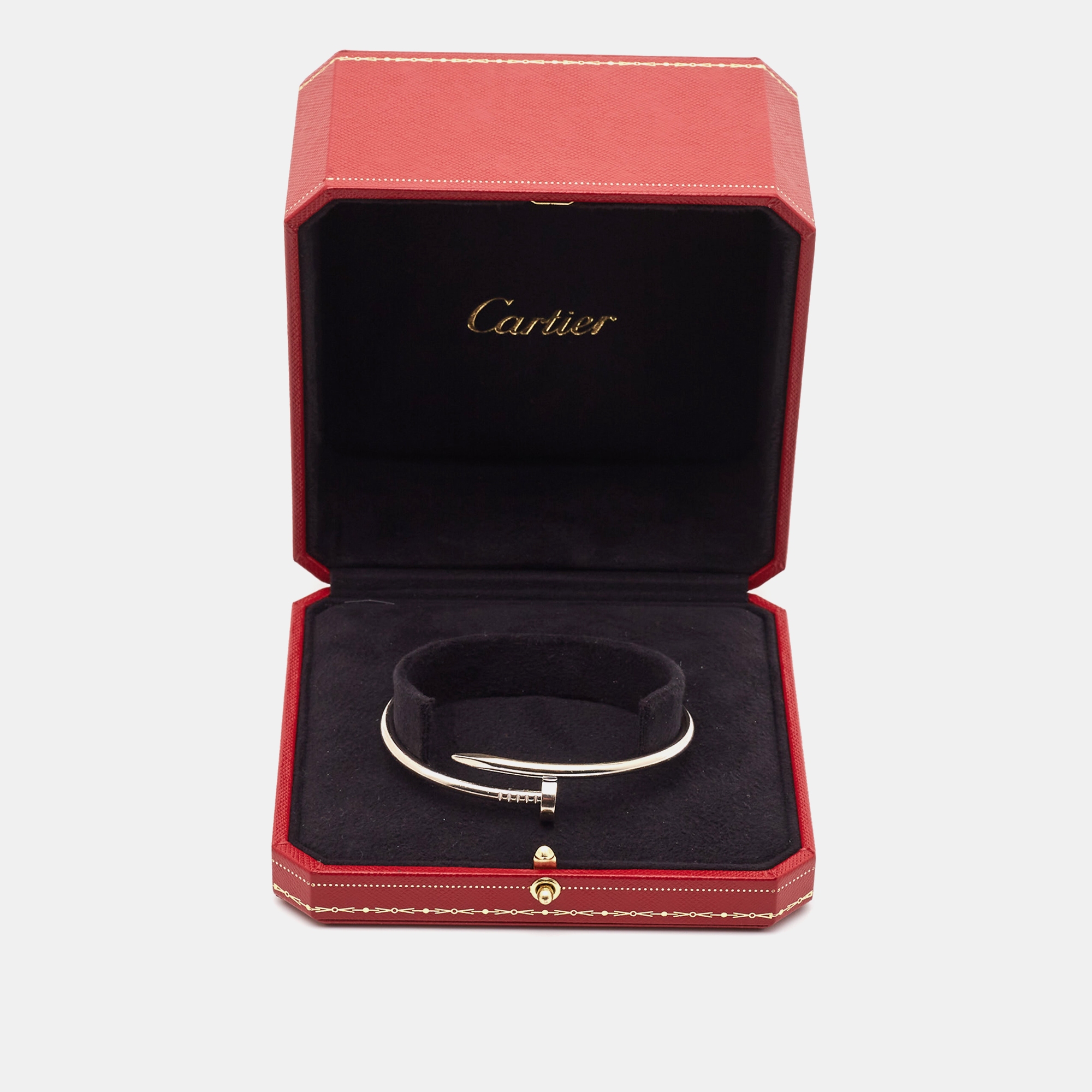 Cartier Juste Un Clou 18k White Gold Bracelet 19