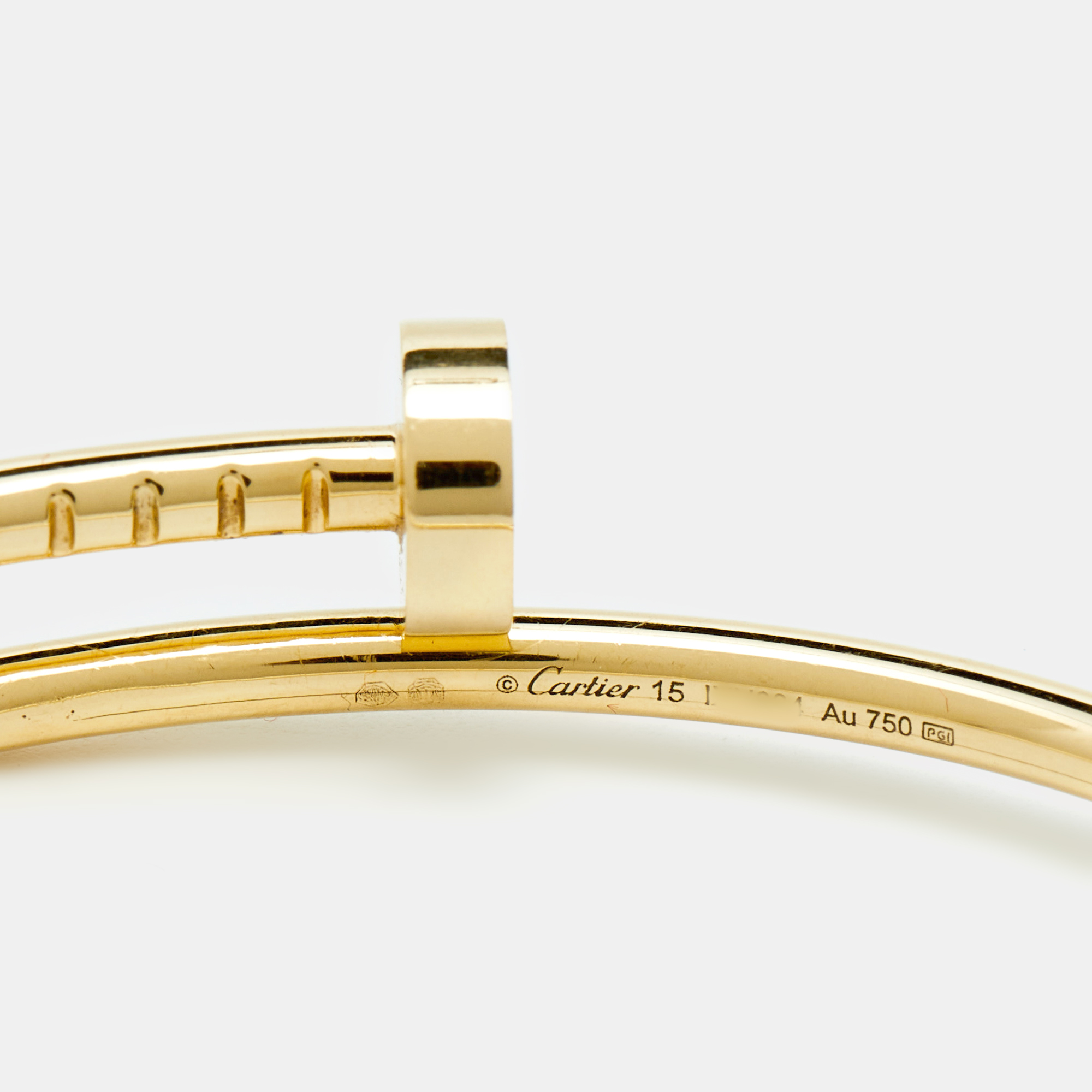 Cartier Juste Un Clou 18k Yellow Gold Small Model Bracelet 15