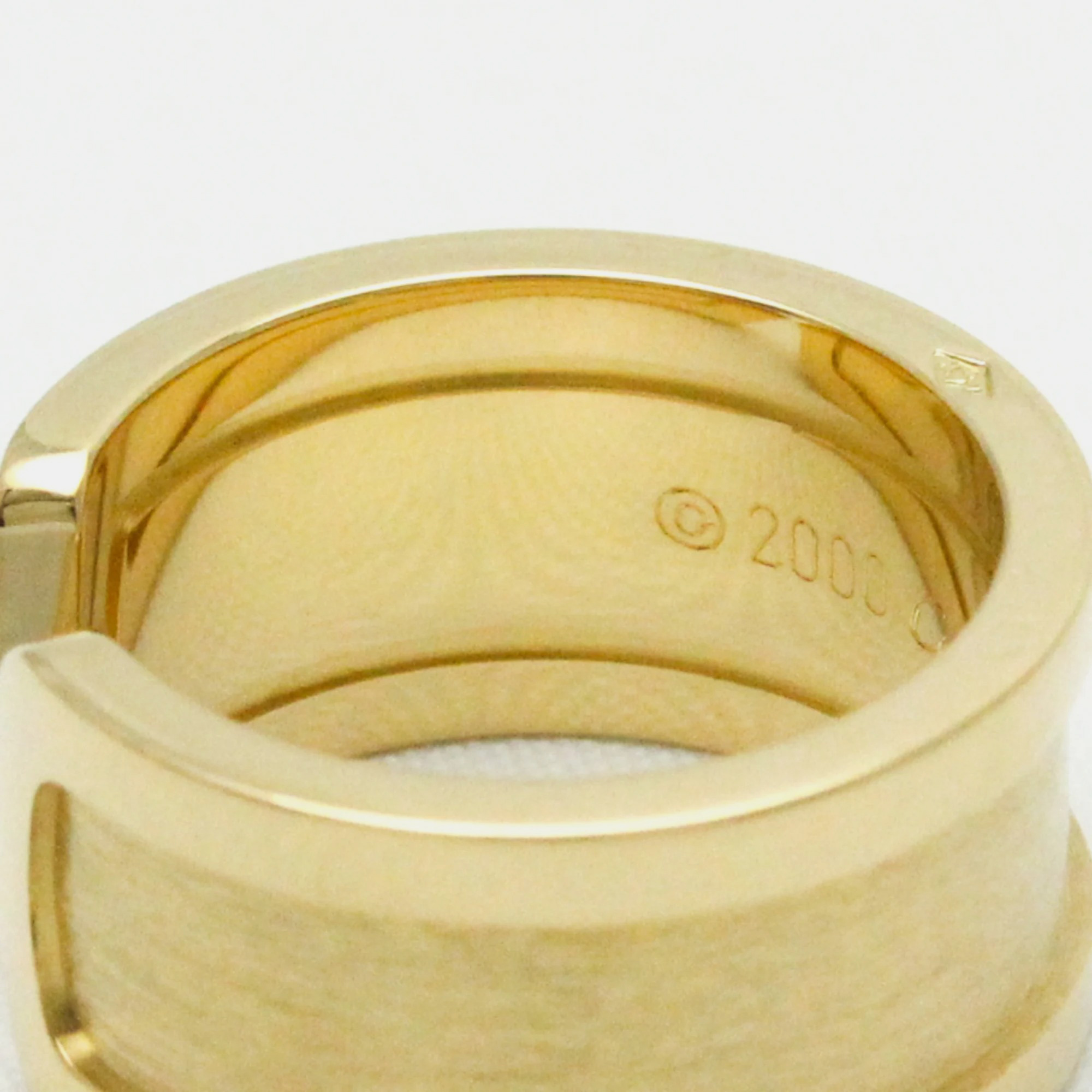 Cartier Double C Yellow Gold 18K Ring EU 51