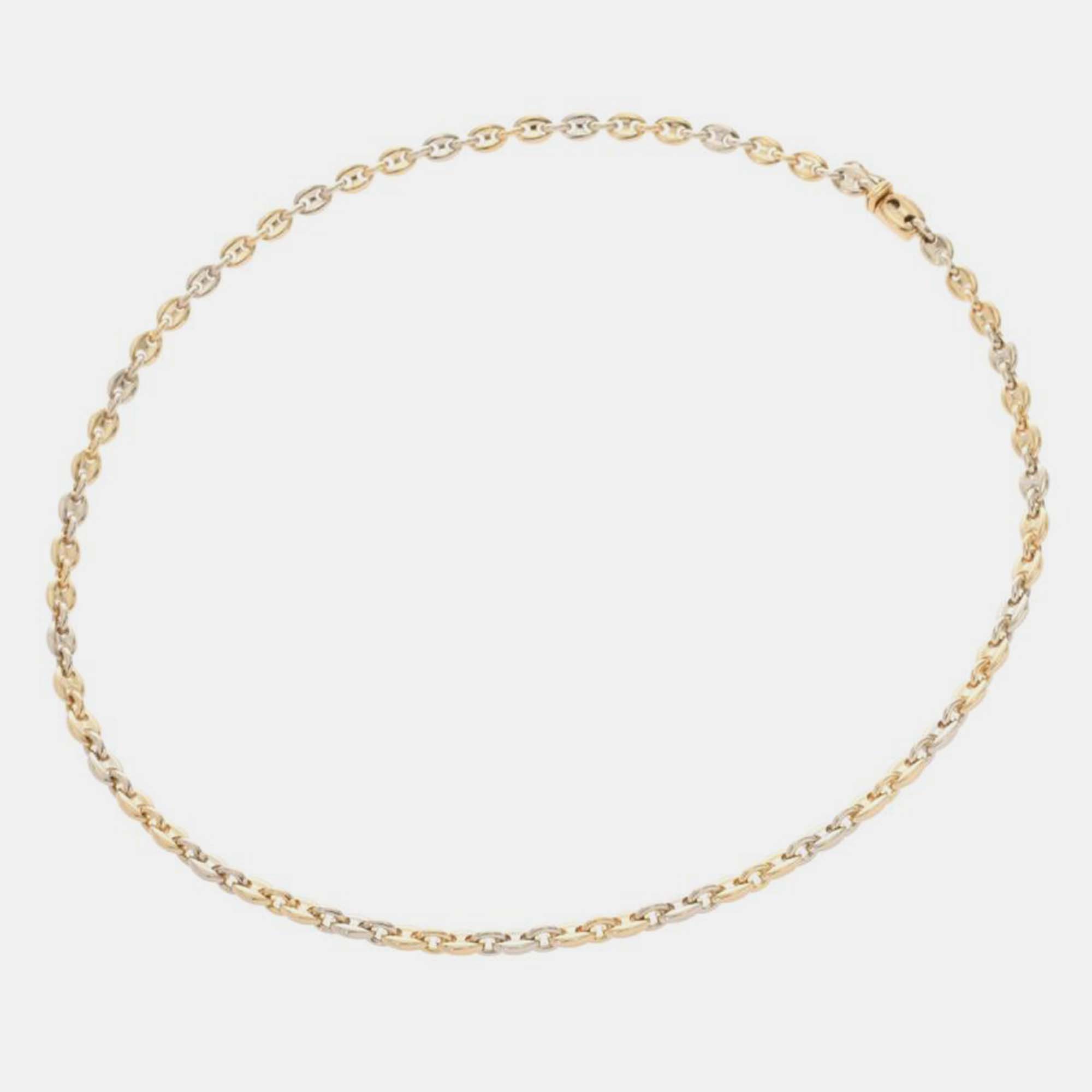 Cartier 18k yellow gold chain necklace