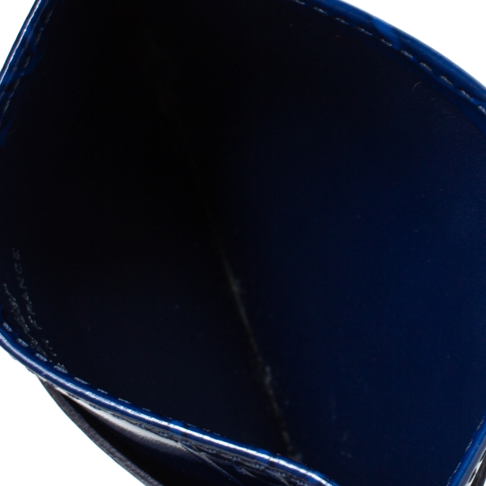 Cartier Blue Patent Leather Happy Birthday Card Holder
Cartier Blue Patent Leather Happy Birthday Card Holder