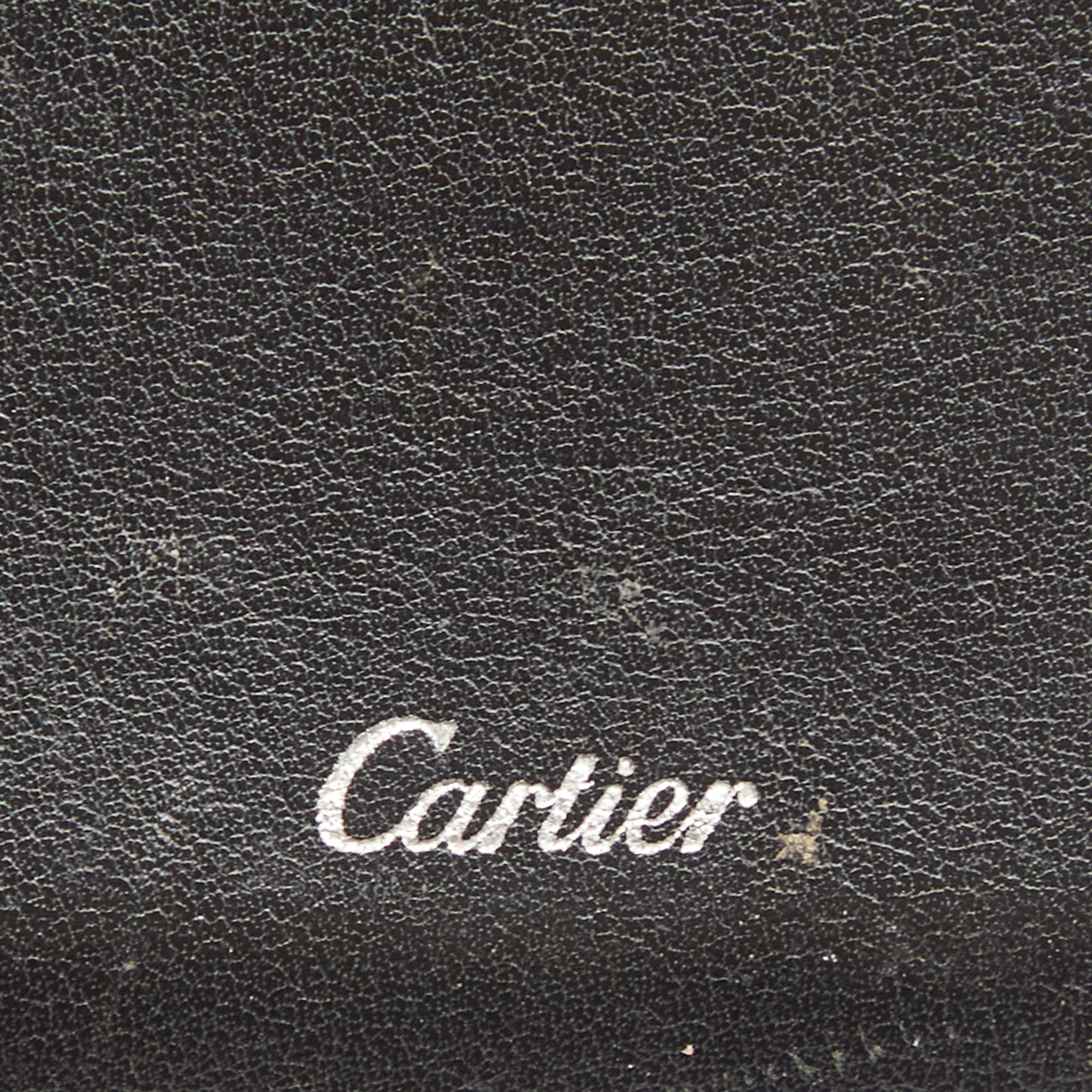 Cartier Black Leather Must De Cartier Cardholder