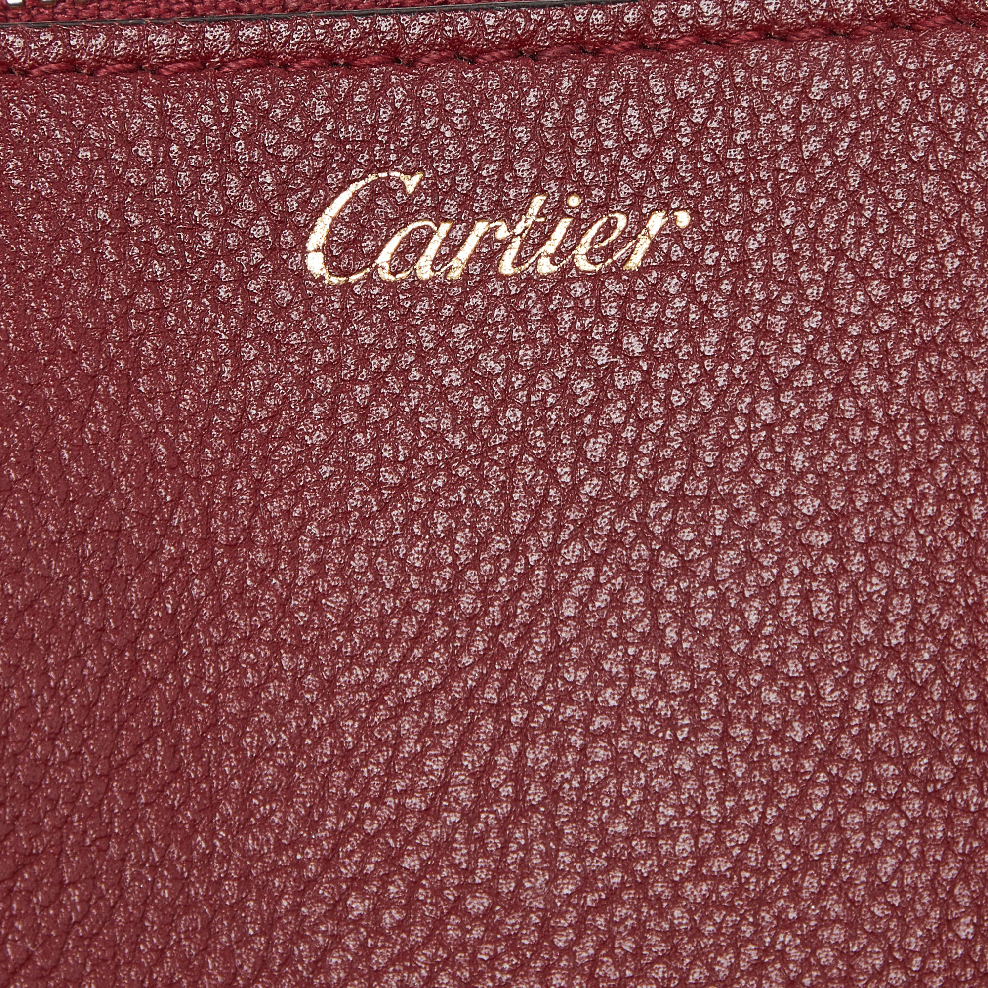 Cartier Red Leather Mini C De Cartier Satchel