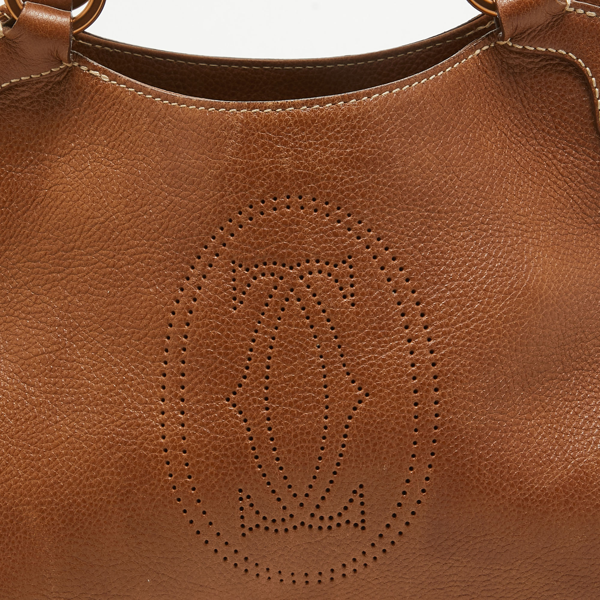 Cartier Brown Leather Small Marcello De Cartier Bag
