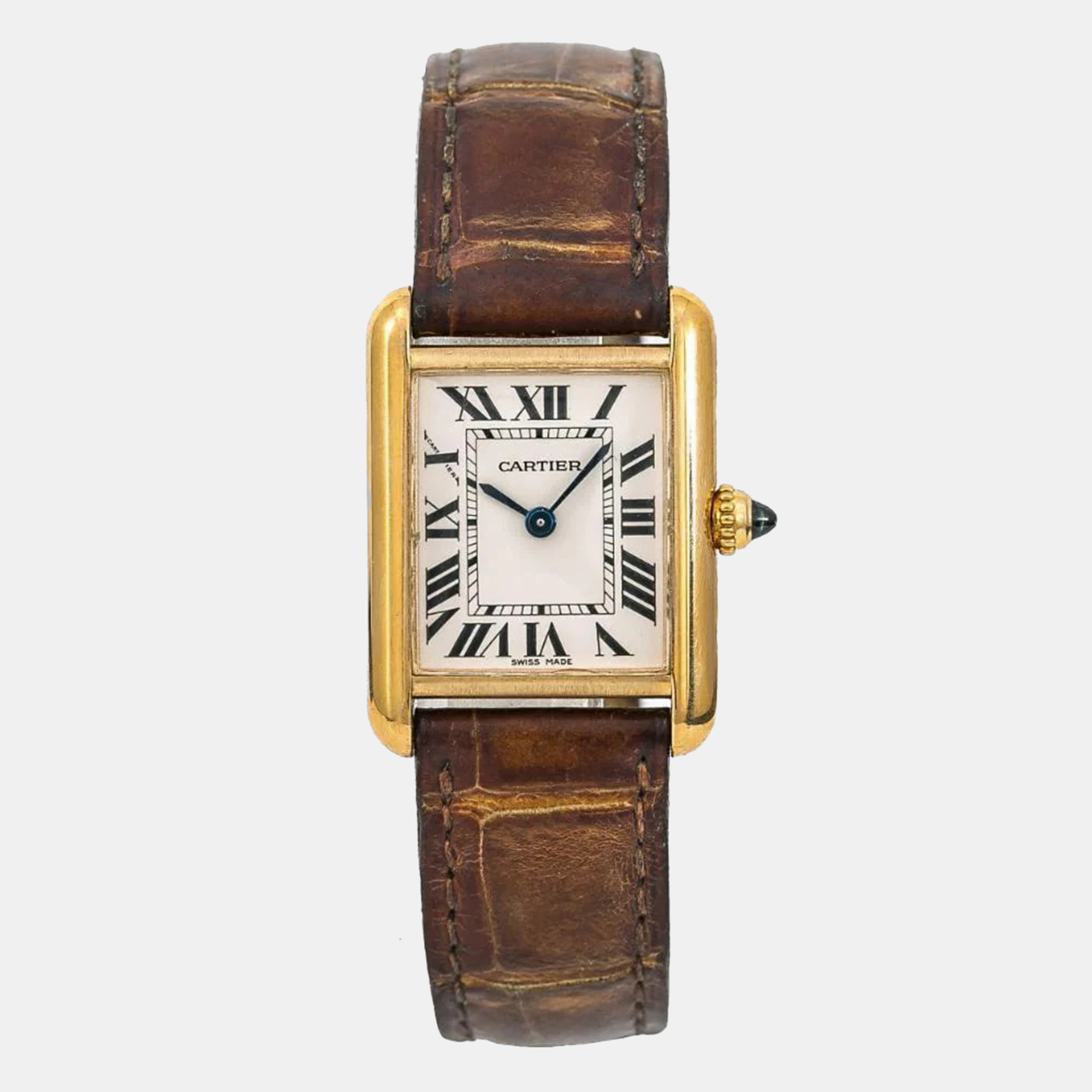 Cartier Tank Louis White 18K Yellow Gold Quartz Women's Wristwatch 22 mm
Cartier Tank Louis White 18K Yellow Gold Quartz Women's Wristwatch 22 mm