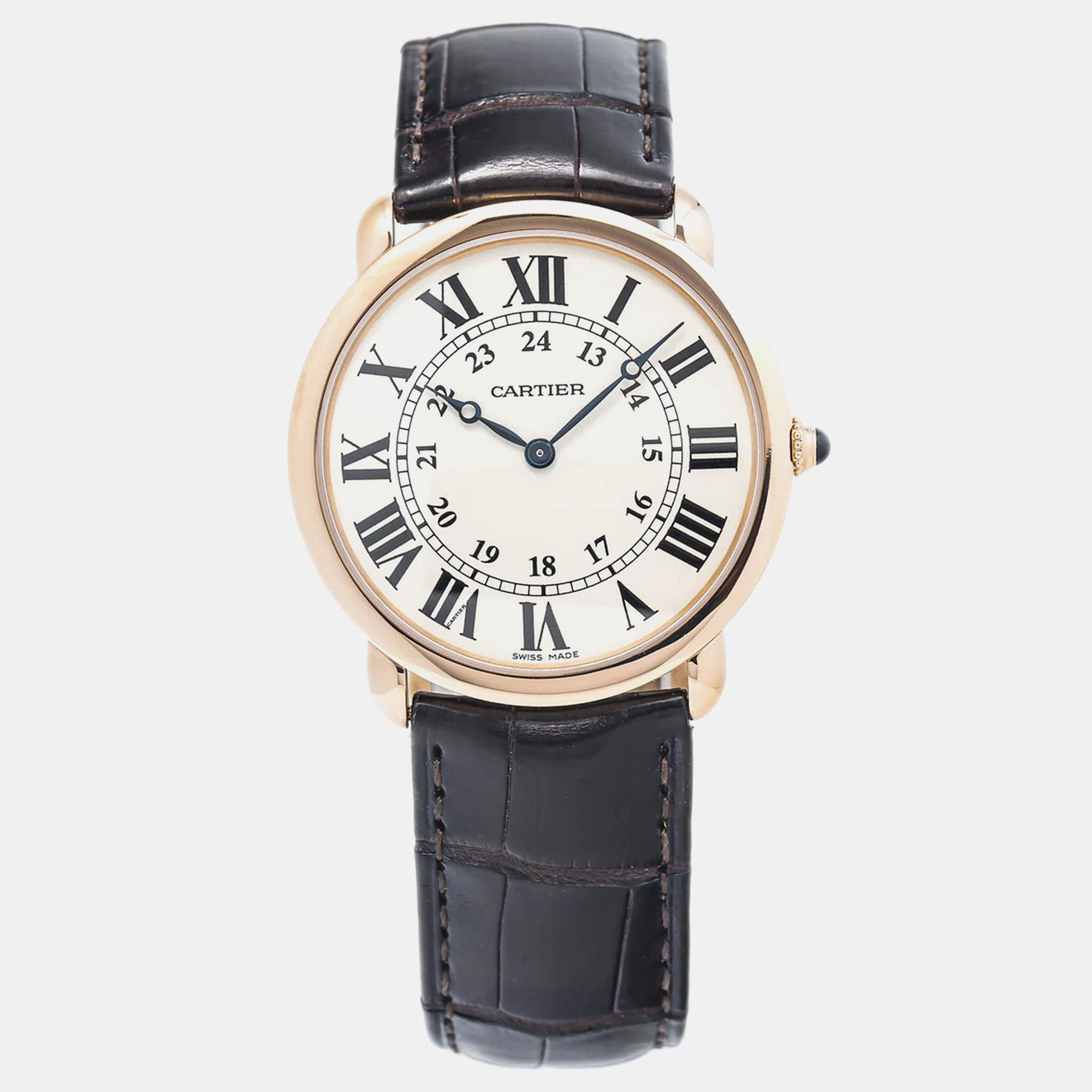 Cartier White Rose Gold Manual Winding Ronde Louis W6800251 Women's Wristwatch
Cartier White Rose Gold Manual Winding Ronde Louis W6800251 Women's Wristwatch
