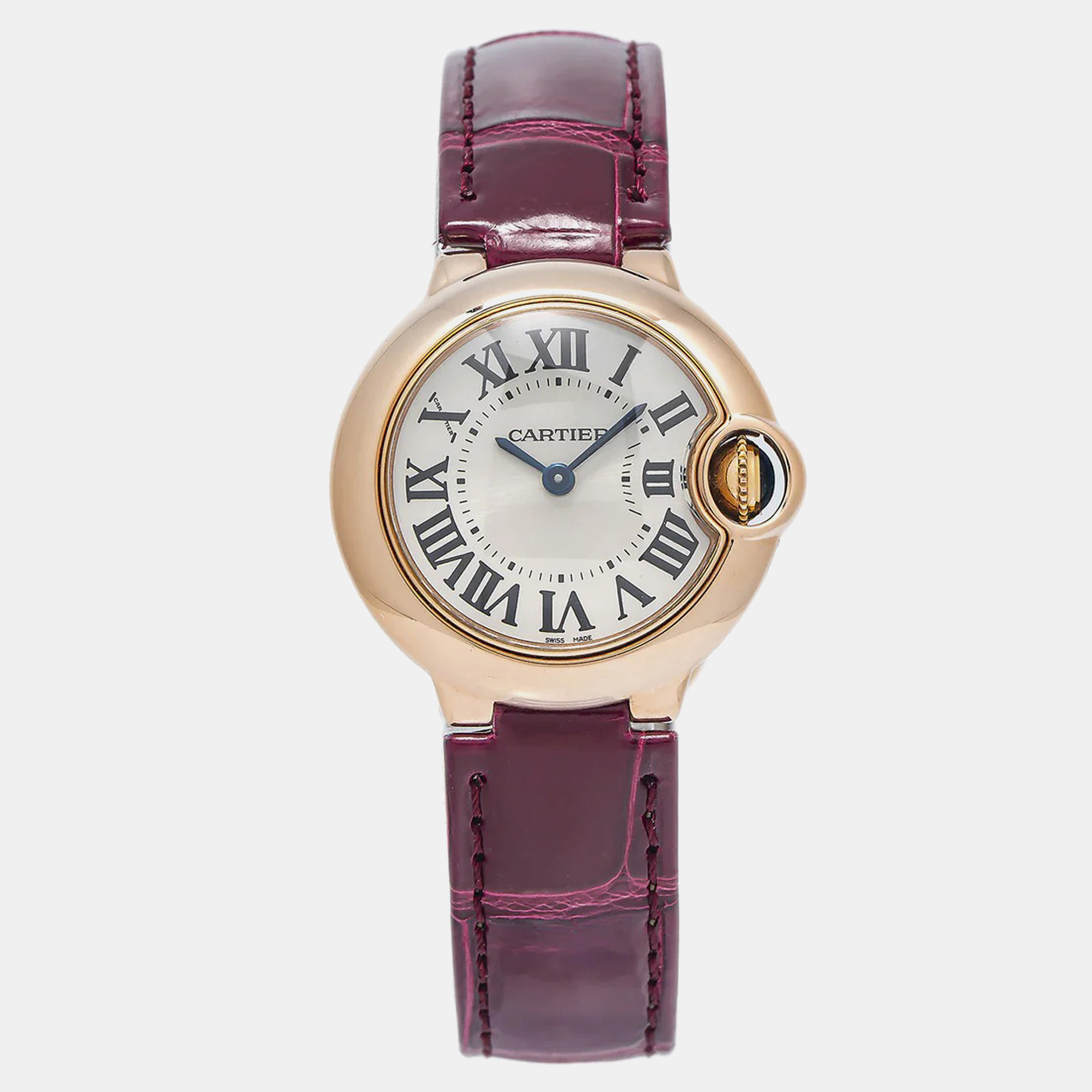 Cartier Silver Rose Gold Ballon Bleu WGBB0007 Automatic Women's Wristwatch
Cartier Silver Rose Gold Ballon Bleu WGBB0007 Automatic Women's Wristwatch