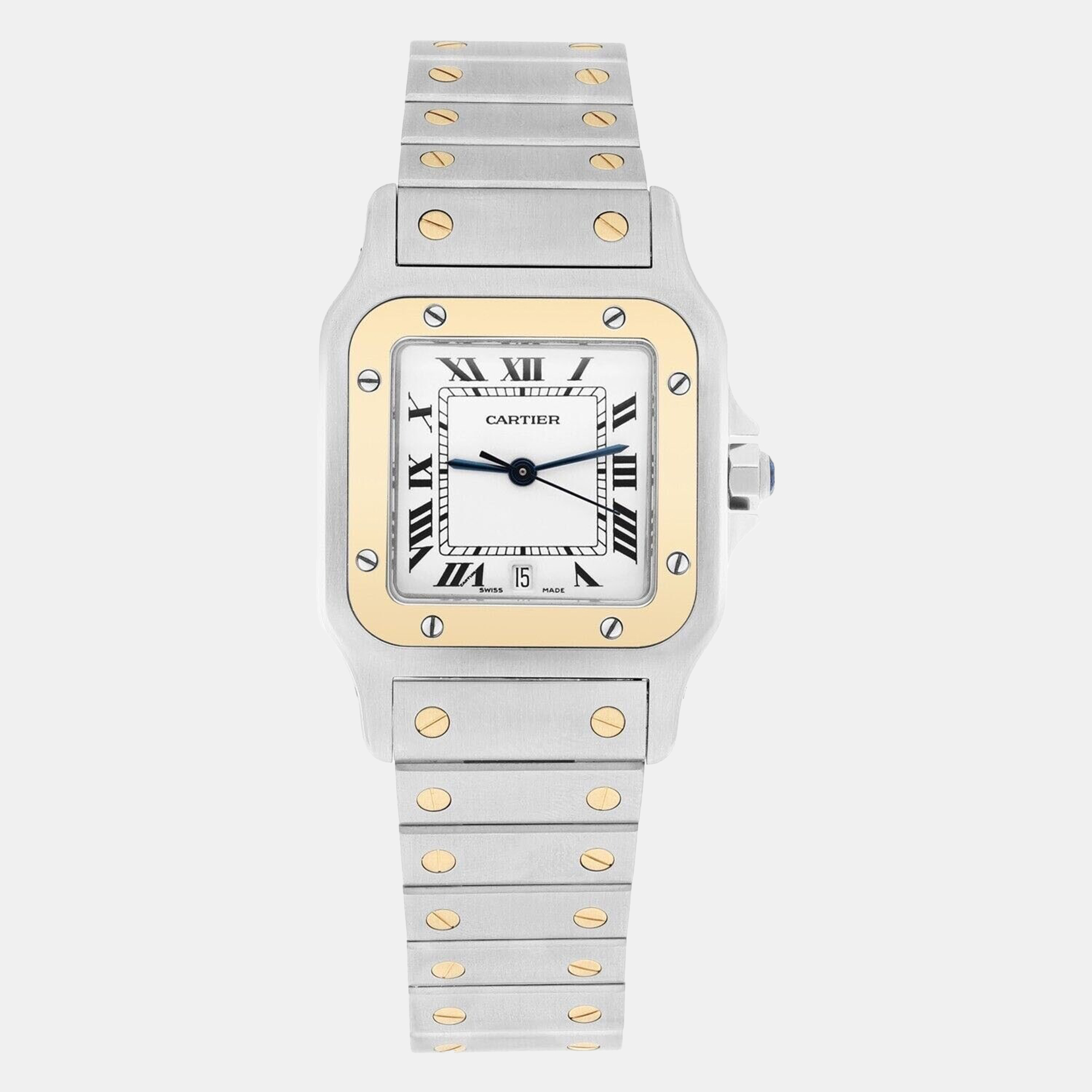 Cartier Santos Galbee | Steel & 18K Yellow Gold | 29mm | W20011C4