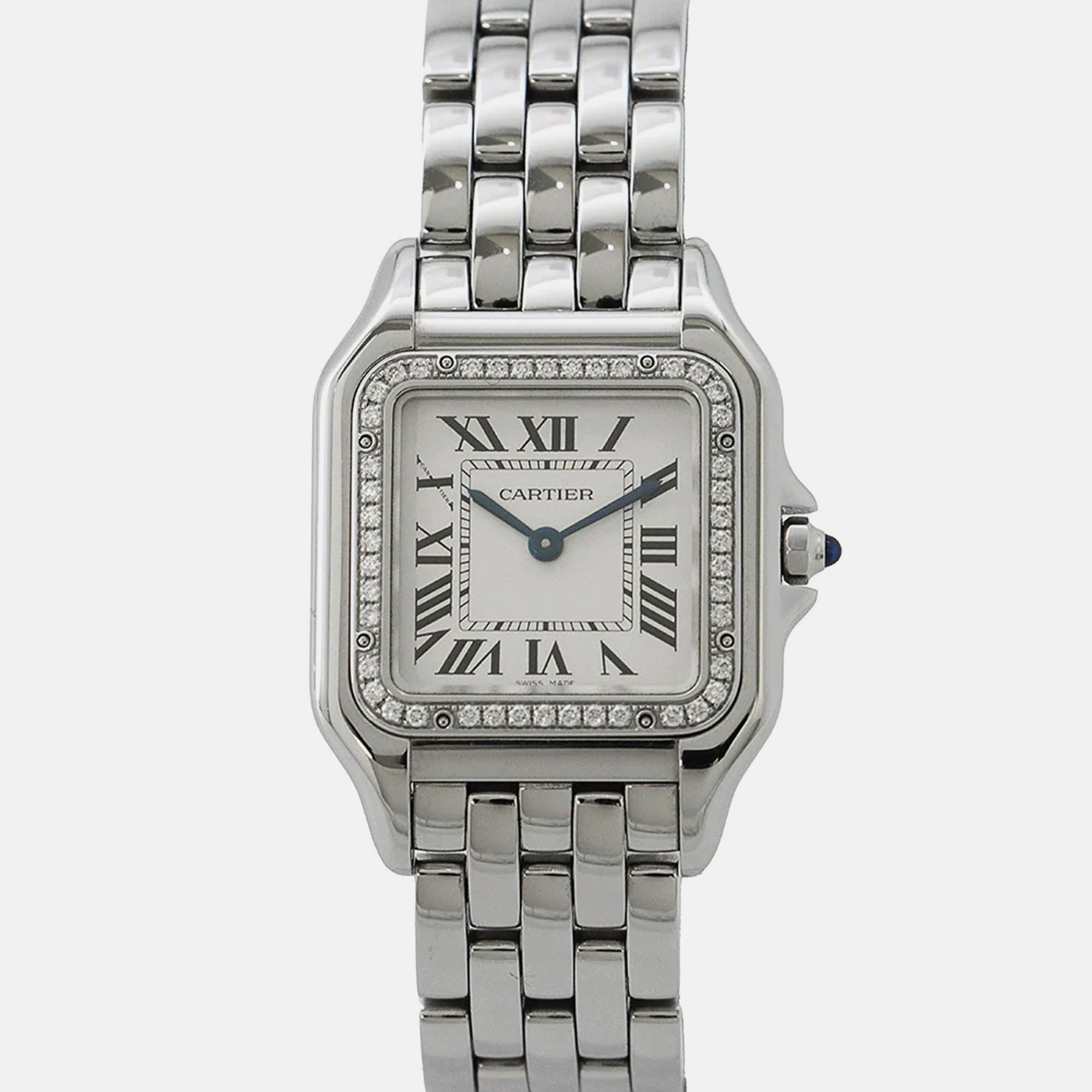 Cartier Panthère Watch | Medium Model | Stainless Steel | W4PN0008
