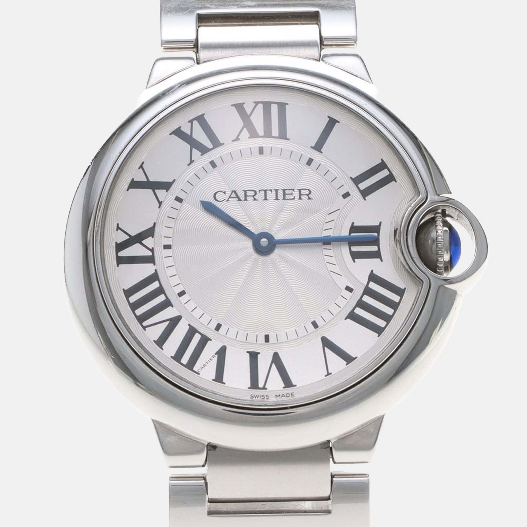 Cartier Ballon Bleu W69011Z4 Automatic Silver Stainless Steel Unisex Wristwatch
Cartier Ballon Bleu W69011Z4 Automatic Silver Stainless Steel Unisex Wristwatch