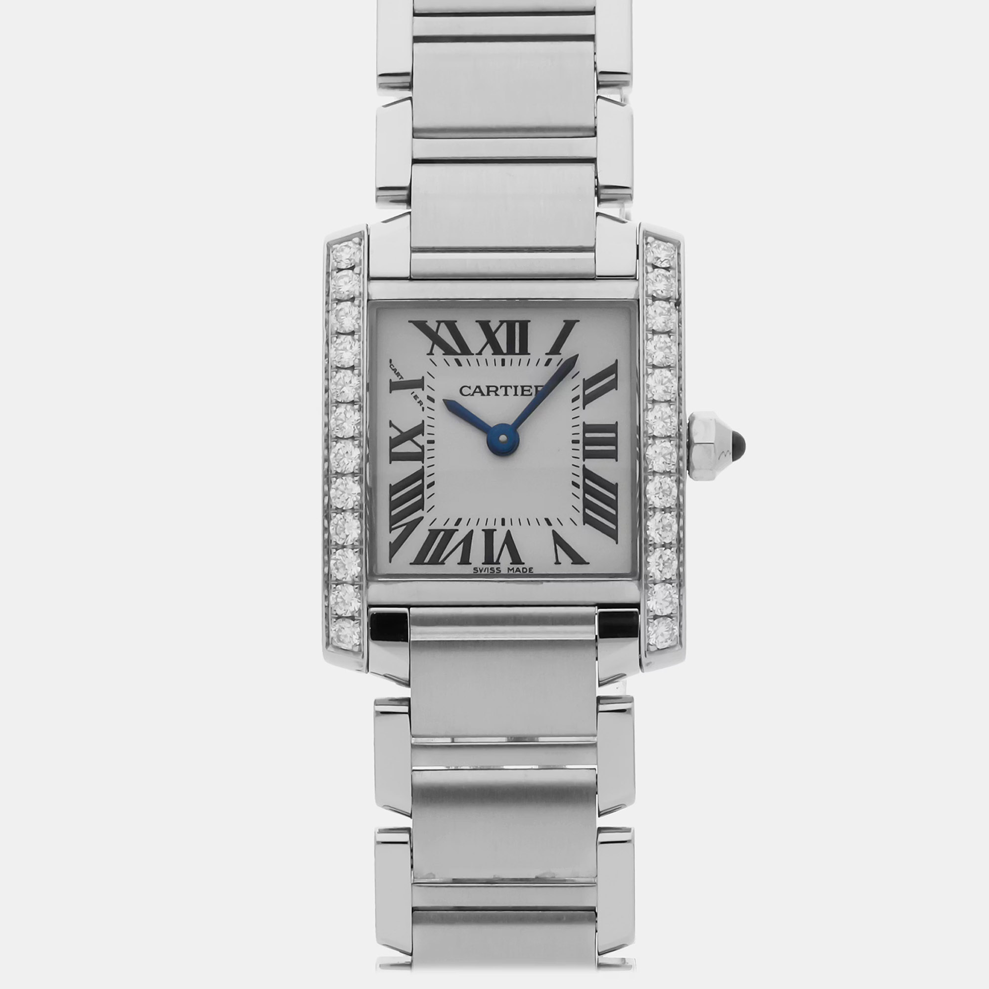 Pre-Owned Cartier Tank Francaise Small W4TA0008, Silver
Pre-Owned Cartier Tank Francaise Small W4TA0008, Silver