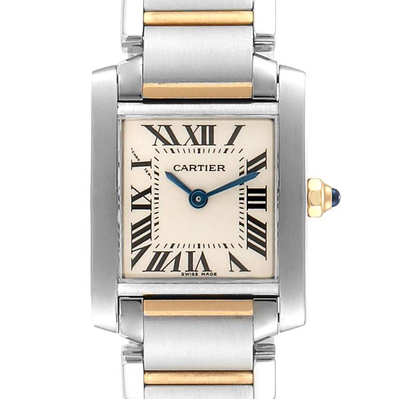 Cartier Silver Stainless Steel Tank Francaise W51007Q4 Women's Wristwatch
Cartier Silver Stainless Steel Tank Francaise W51007Q4 Women's Wristwatch