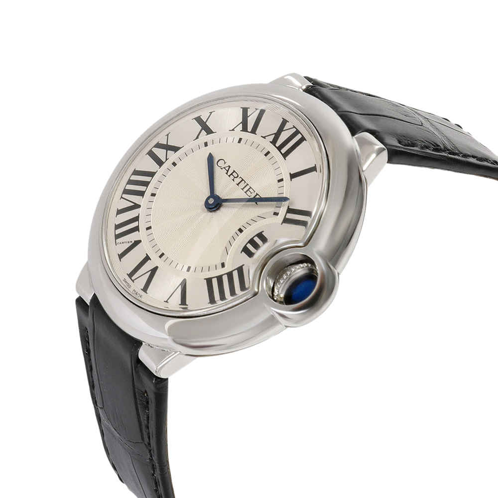 Cartier Silver Stainless Steel Ballon Bleu W6920087 Women's Wristwatch 36 MM
Cartier Silver Stainless Steel Ballon Bleu W6920087 Women's Wristwatch 36 MM