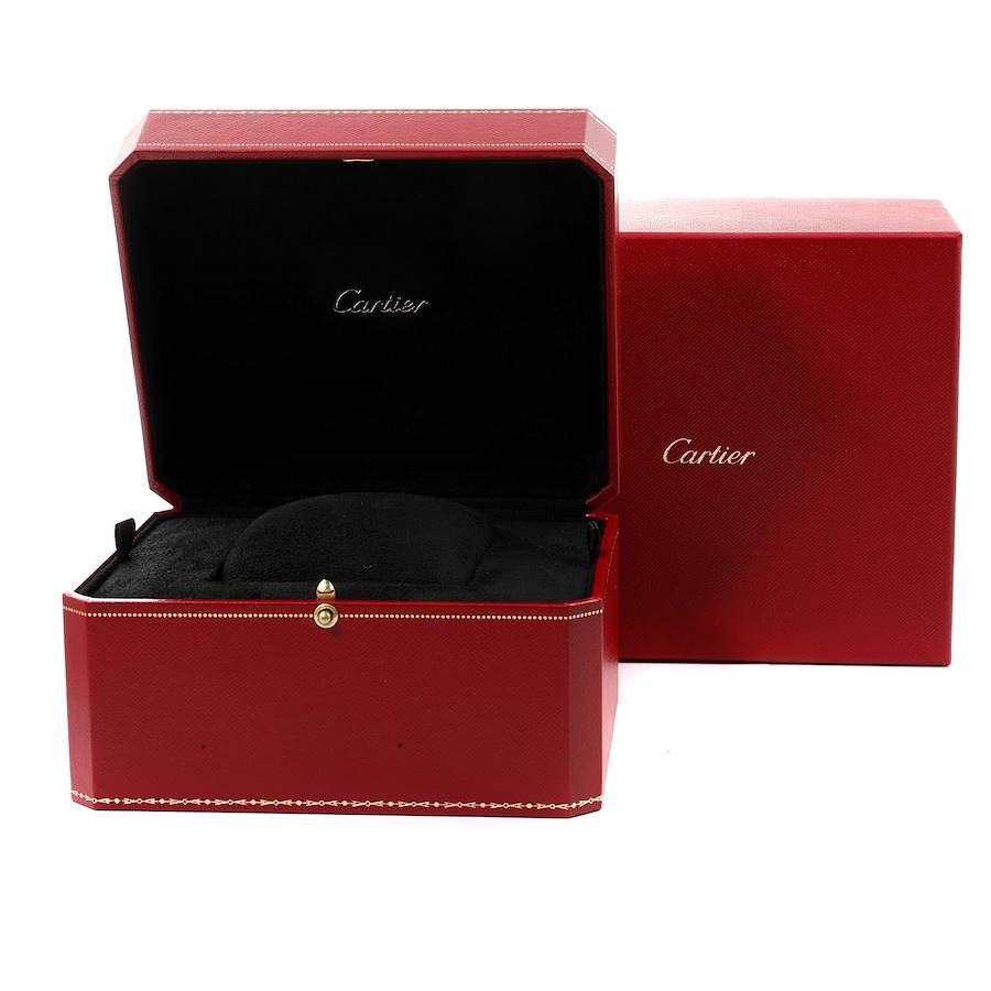 Cartier Silver 18K White Gold Tortue WA507231 Manual Winding Women's Wristwatch 28 Mm