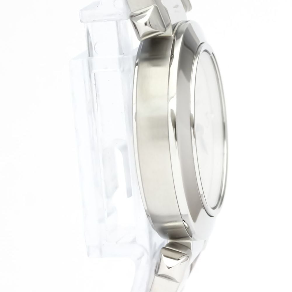Cartier Silver Stainless Steel Pasha WSPA002 Quartz Women's Wristwatch 30 Mm