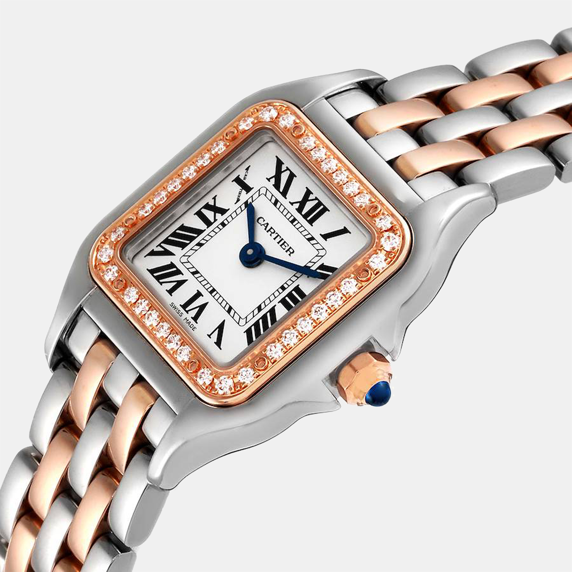 Cartier Silver 18K Rose Gold And Stainless Steel W3PN0006 Women's Wristwatch 30 mm
Cartier Silver 18K Rose Gold And Stainless Steel W3PN0006 Women's Wristwatch 30 mm
