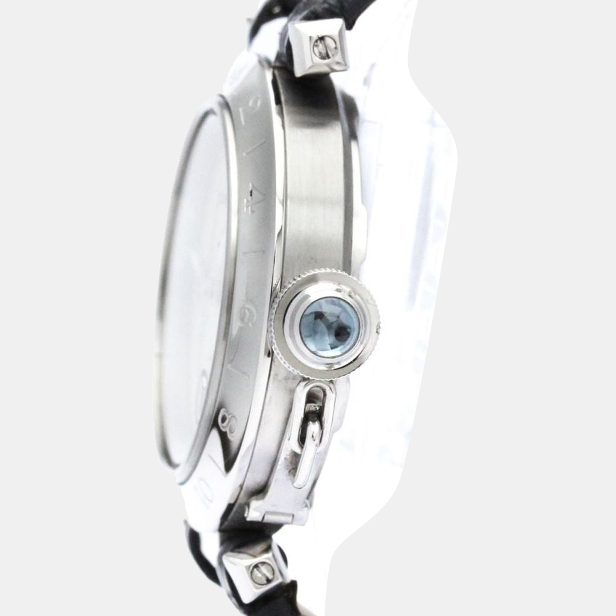 Cartier Silver Stainless Steel Pasha C W3107199 Automatic Women's Wristwatch 35 mm
Cartier Silver Stainless Steel Pasha C W3107199 Automatic Women's Wristwatch 35 mm