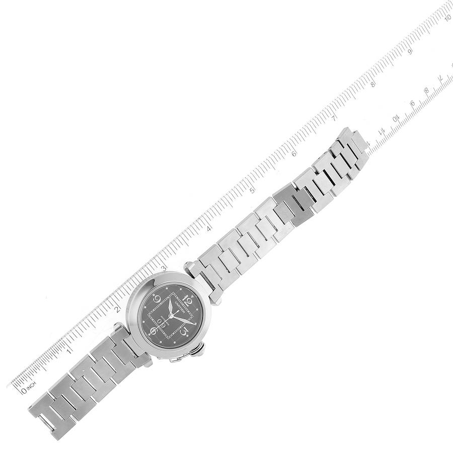 Cartier Pasha C Midsize Black Dial Automatic Ladies Watch W31053M7