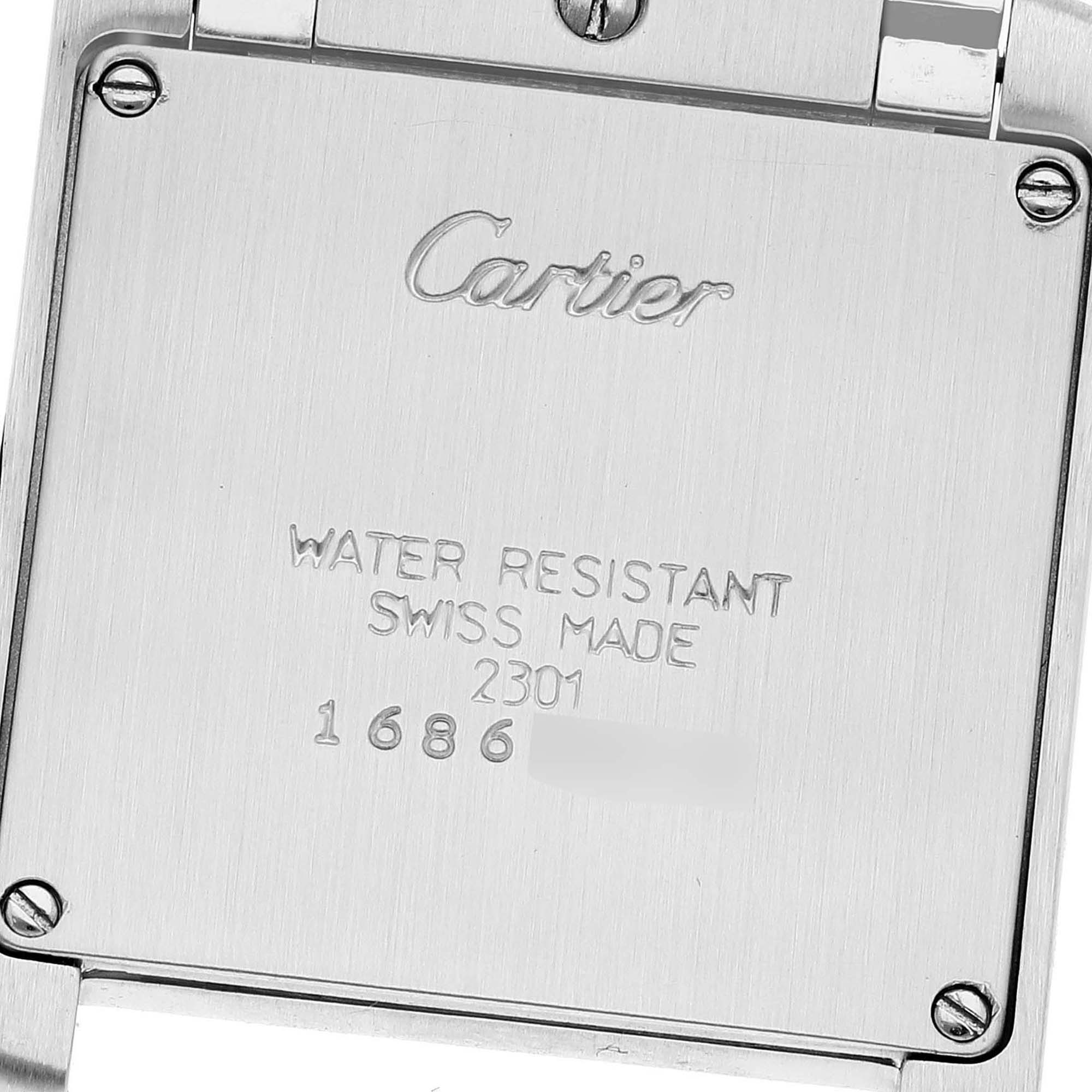 Cartier Tank Francaise Midsize Steel Ladies Watch WSTA0005 25 X 30 Mm
