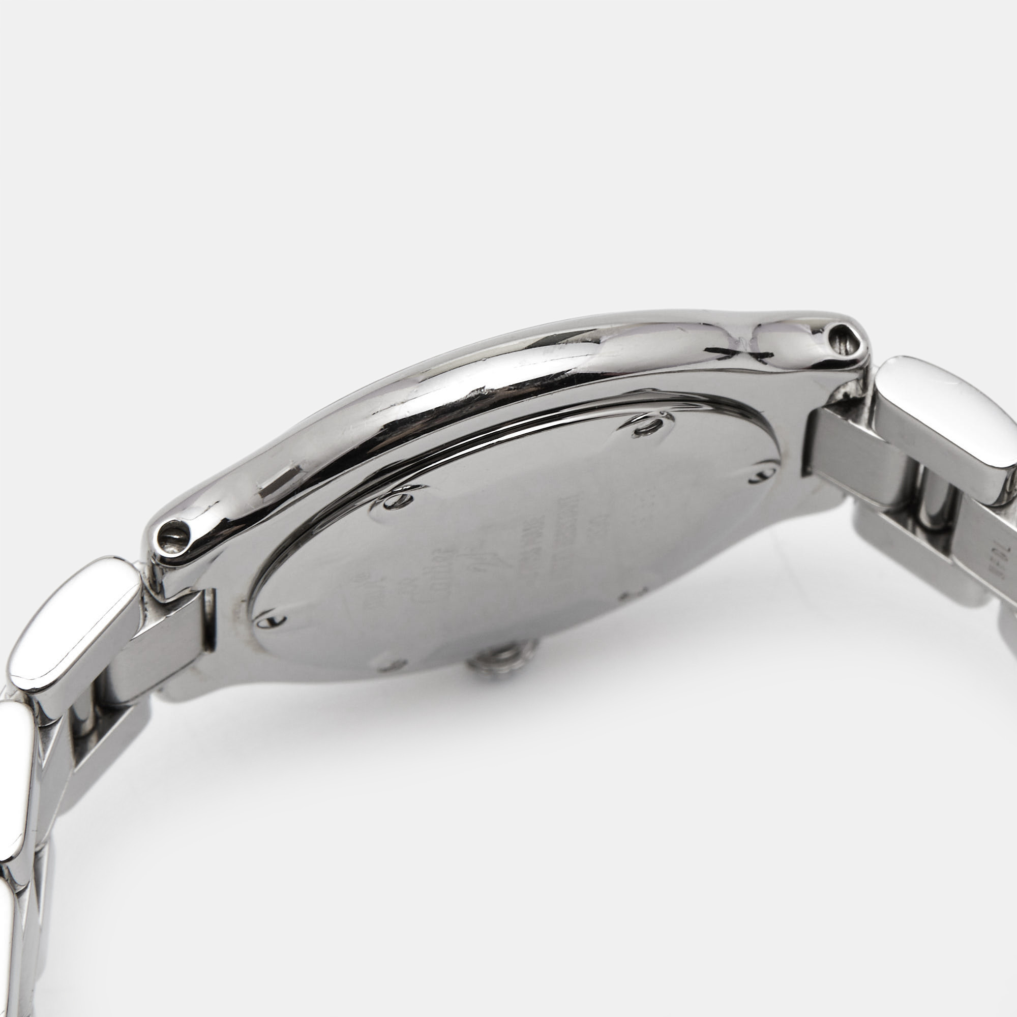Cartier Silver Grey Stainless Steel Must De Cartier 21 1330 Women's Wristwatch 31 Mm