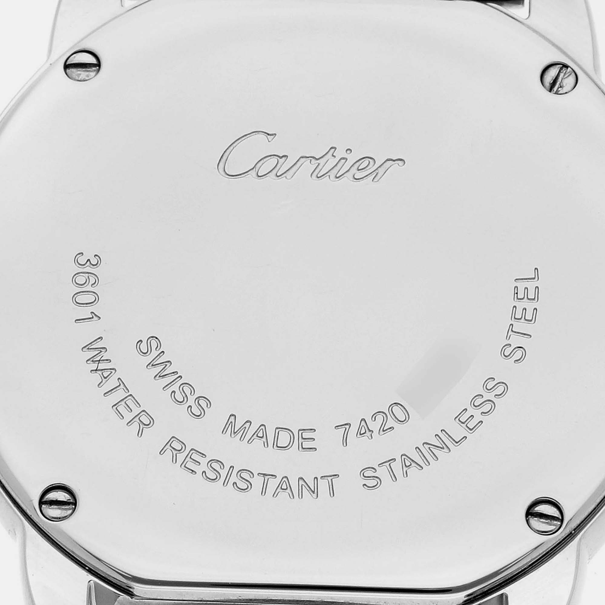 Cartier Ronde Solo Small Steel Quartz Ladies Watch W6701004