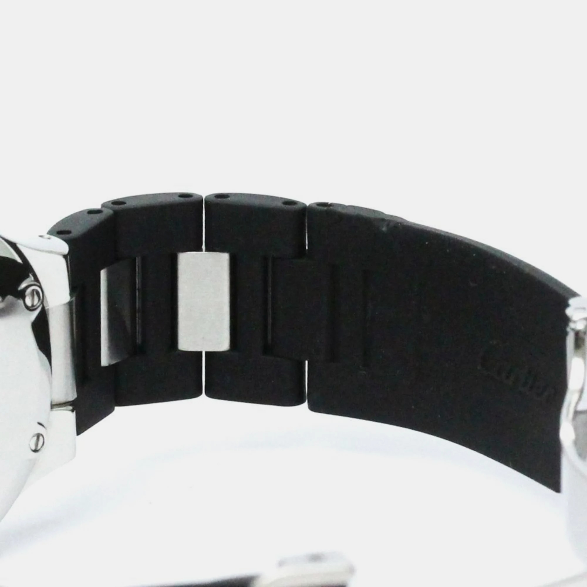 Cartier Black Stainless Steel Must 21 W10198U2 Quartz Women's Wristwatch 32 Mm