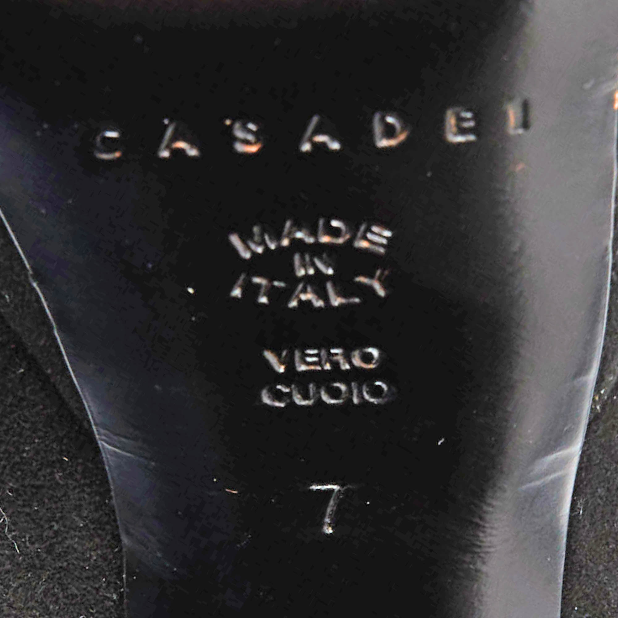 Casadei Black Suede Platform Pumps Size 37
