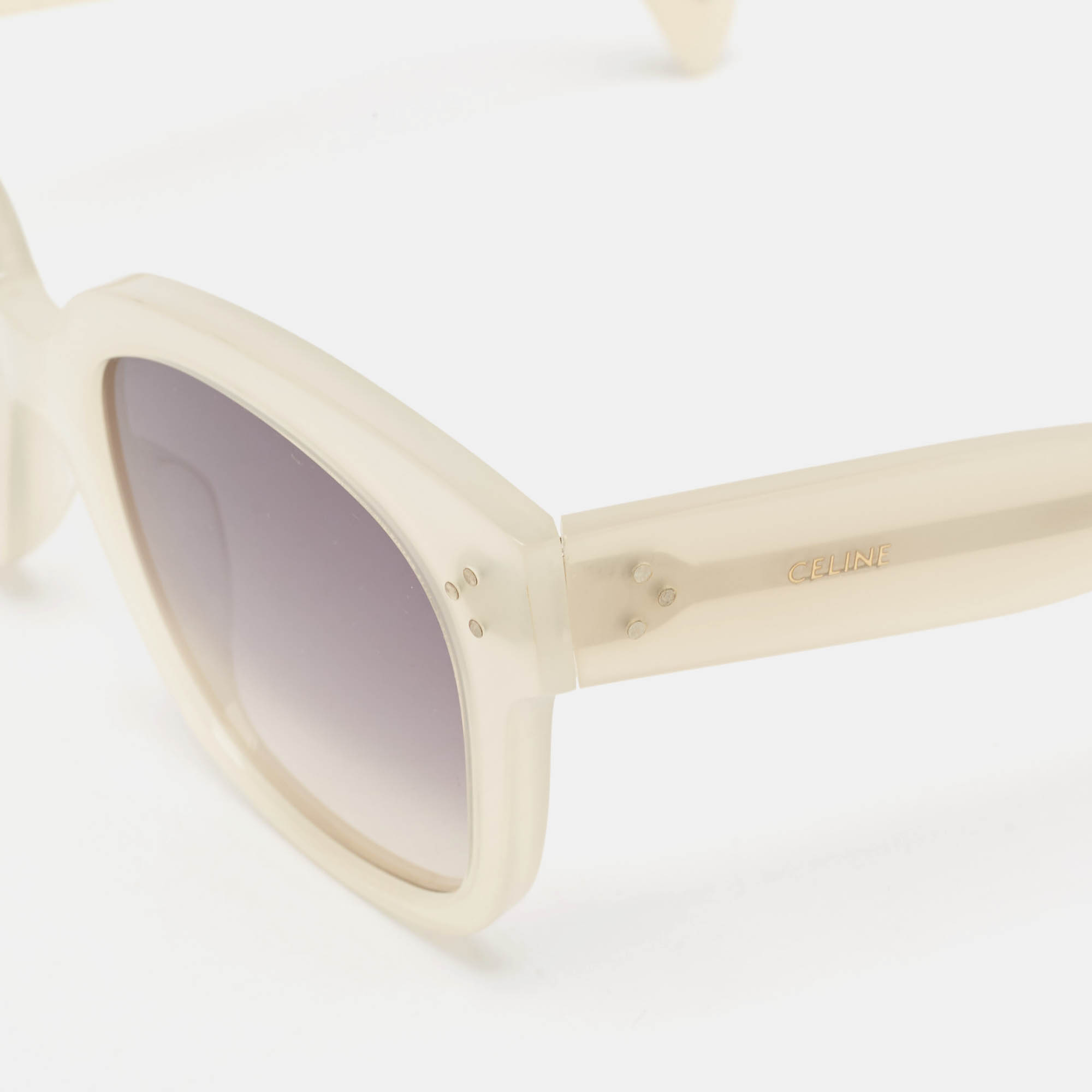 Celine White/Grey Gradient New Audrey CL4002UN Wayfarer Sunglasses