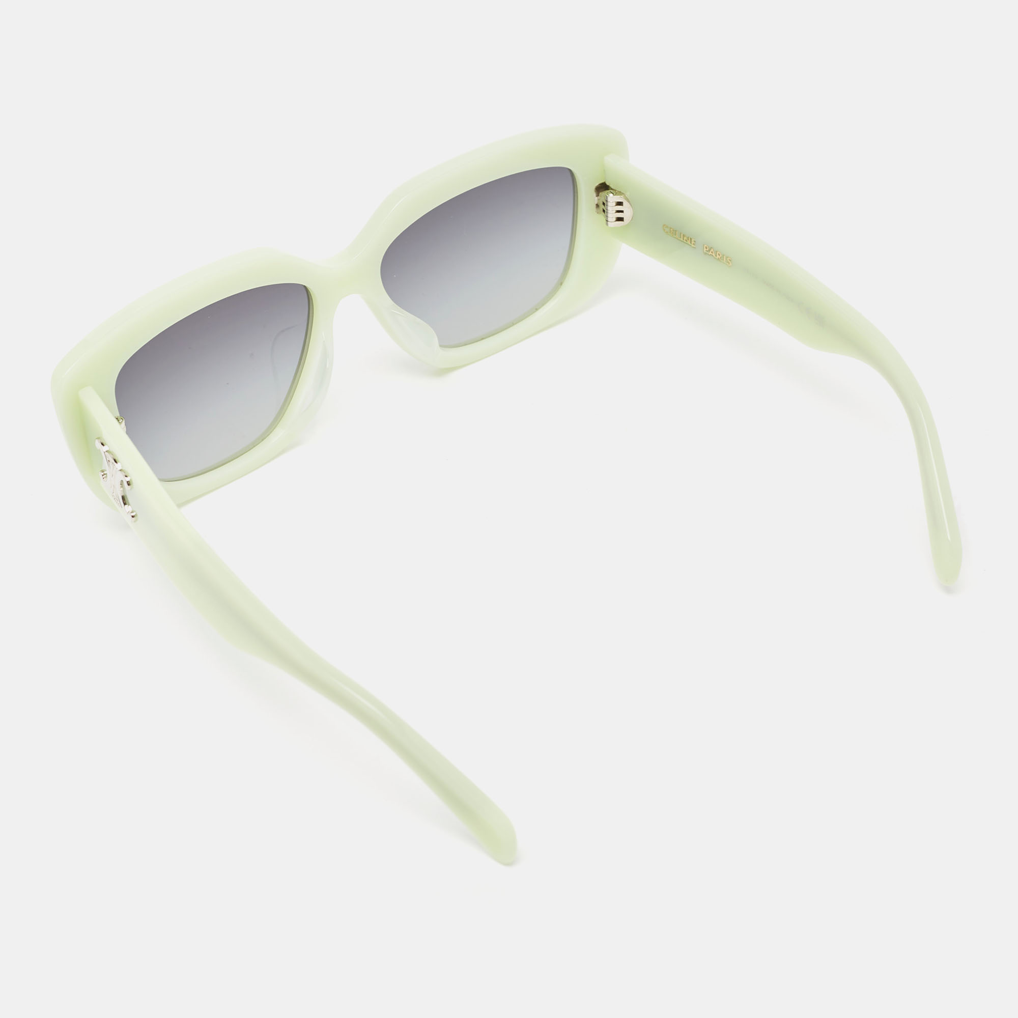 Celine Light Green Gradient CL40216U Square Sunglasses