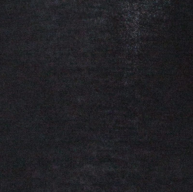 Celine Black Cashmere Knit Long Sleeve Top M