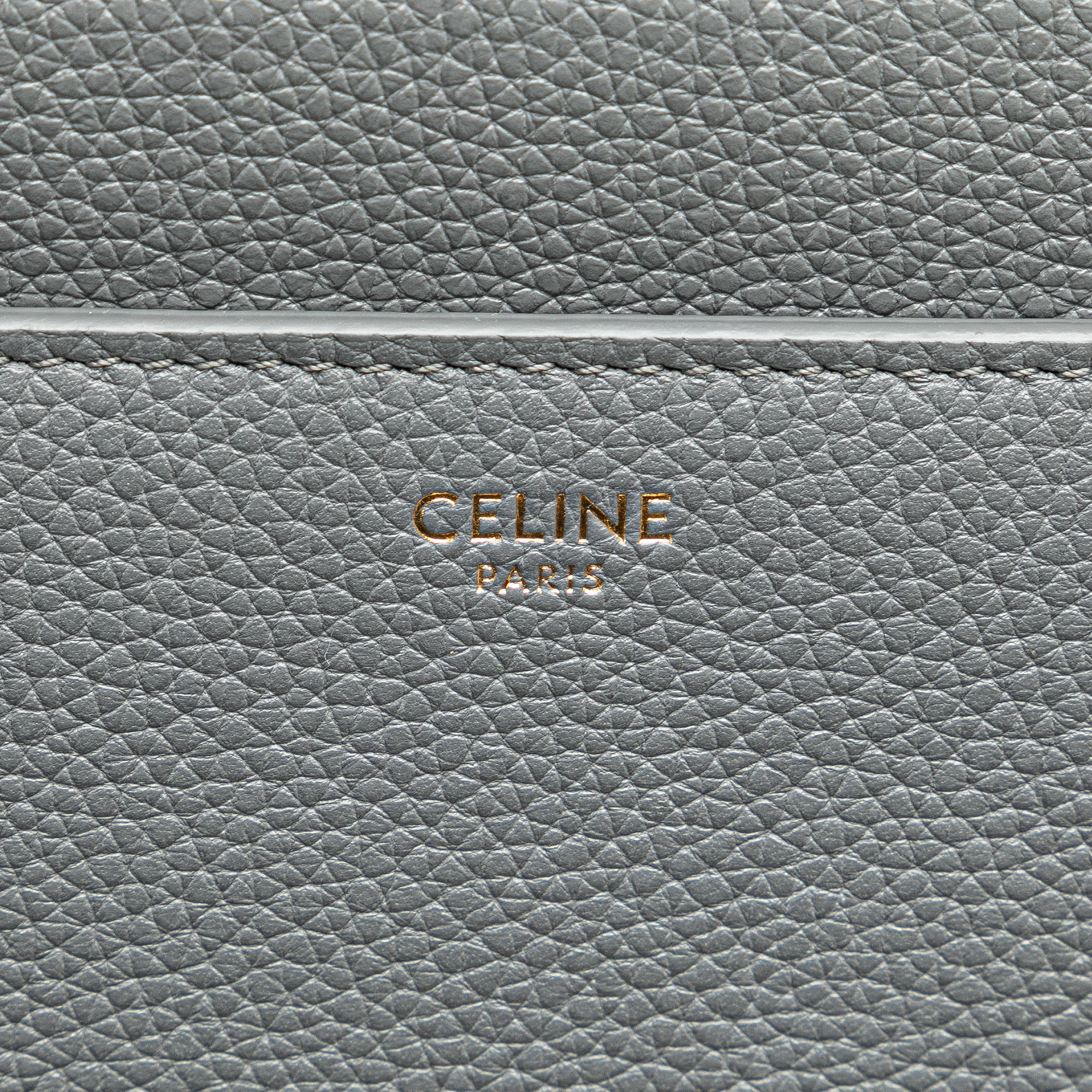 Celine Medium 16 Leather Satchel