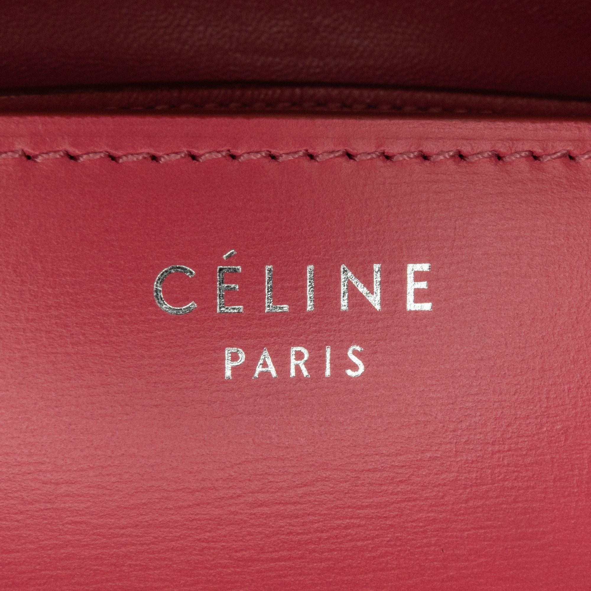 Celine Pink Small Calfskin Classic Box