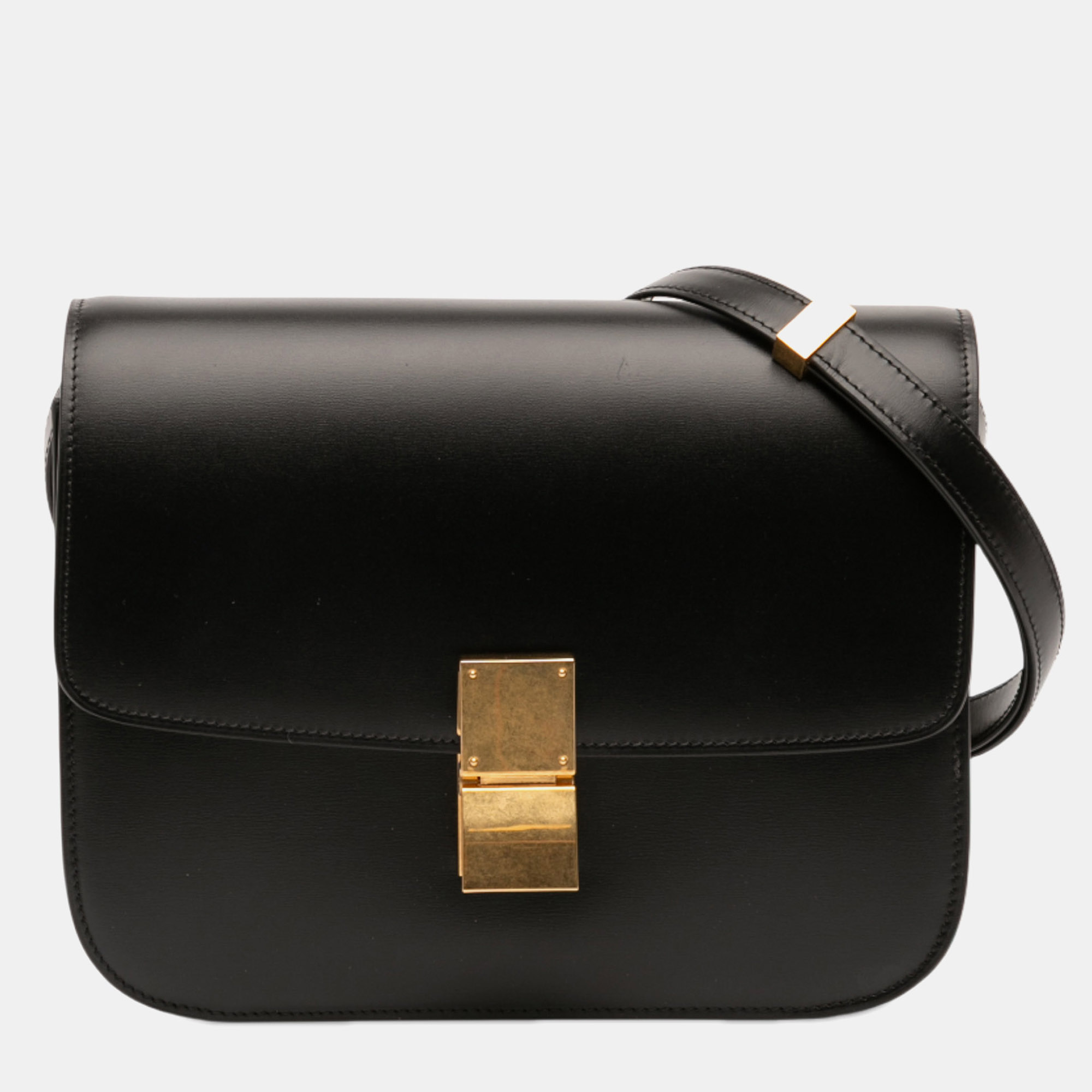 Celine Black Medium Calfskin Classic Box
Celine Black Medium Calfskin Classic Box