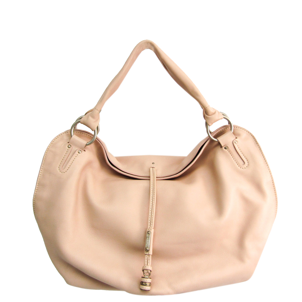 Image of Celine Pink Leather Bittersweet Hobo Bag