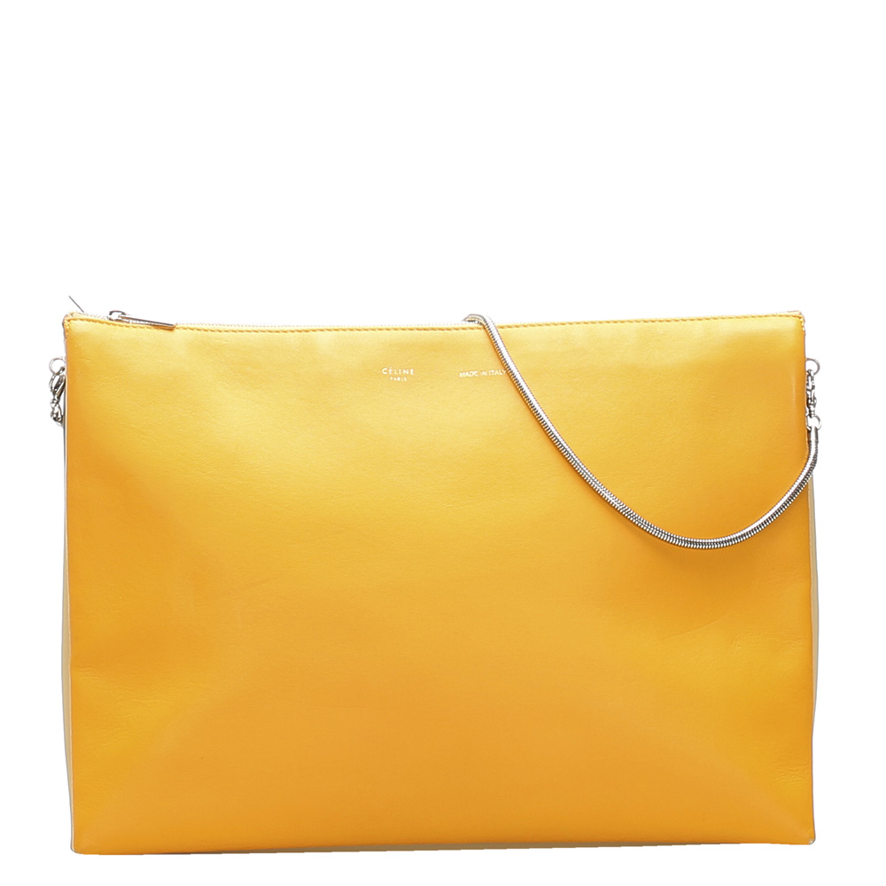 Image of C&eacute;line Trio Chain Shoulder Bag