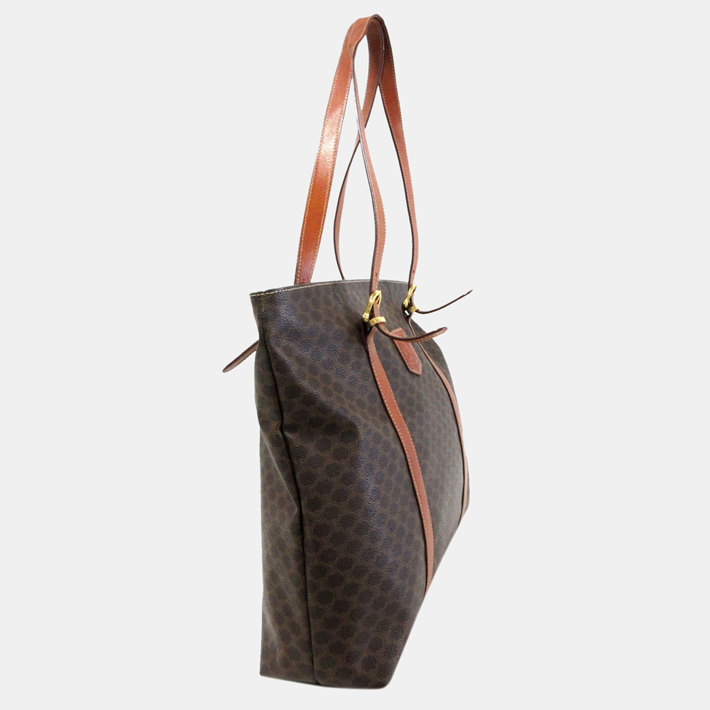 Celine Brown Macadam Tote Bag 
Celine Brown Macadam Tote Bag
