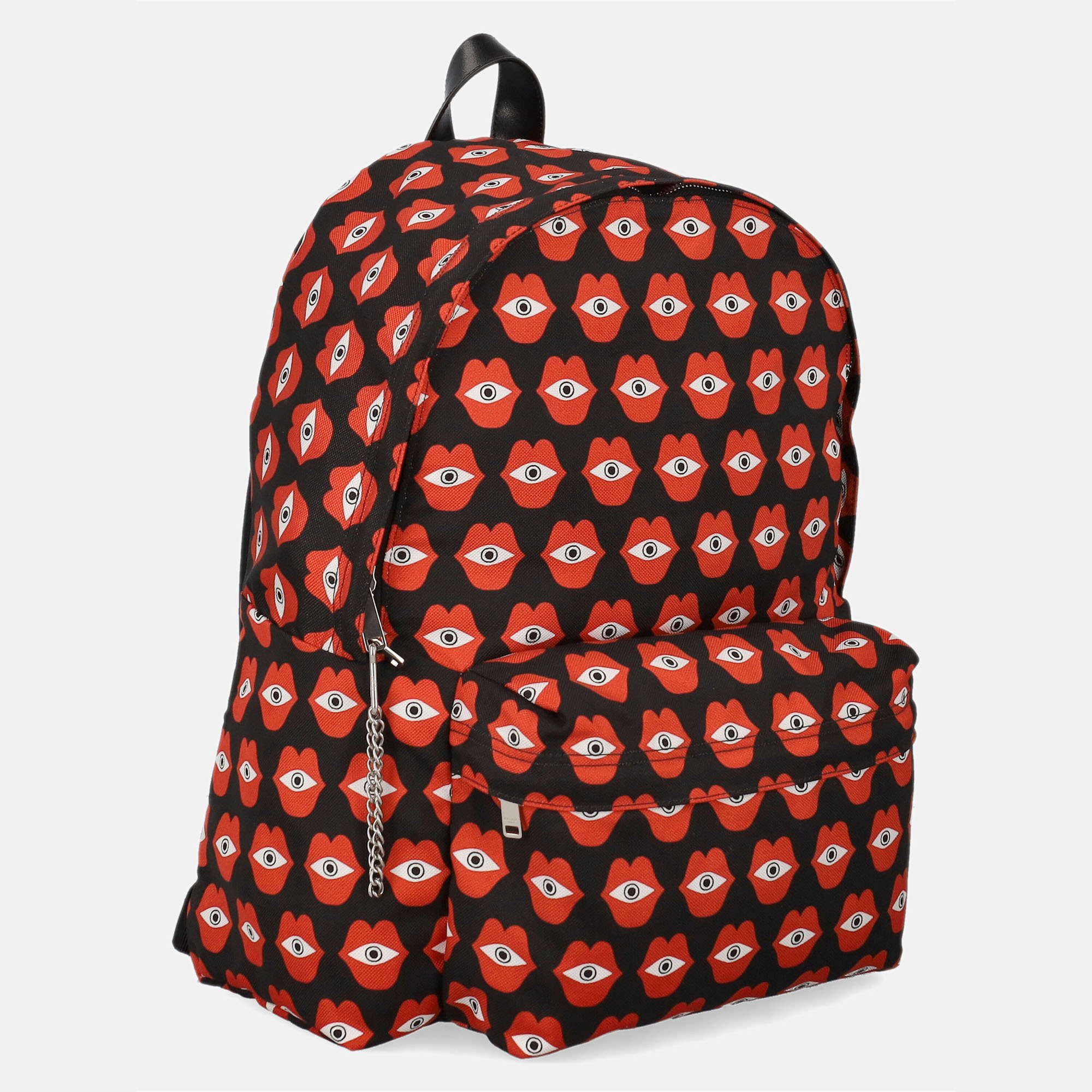 Celine  Women's Synthetic Fibers Backpack - Black - One Size