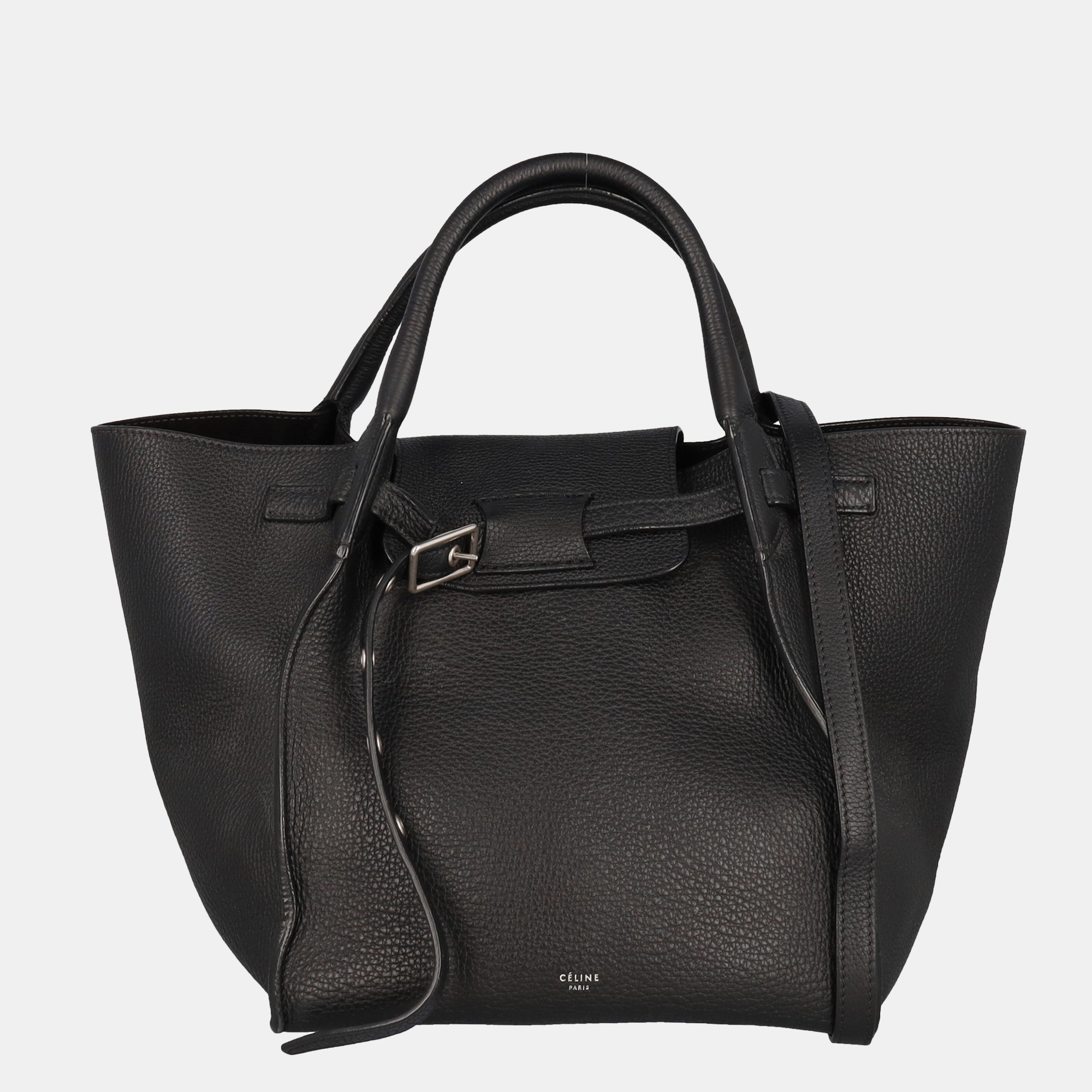Celine  Women's Leather Bag - Black - One Size