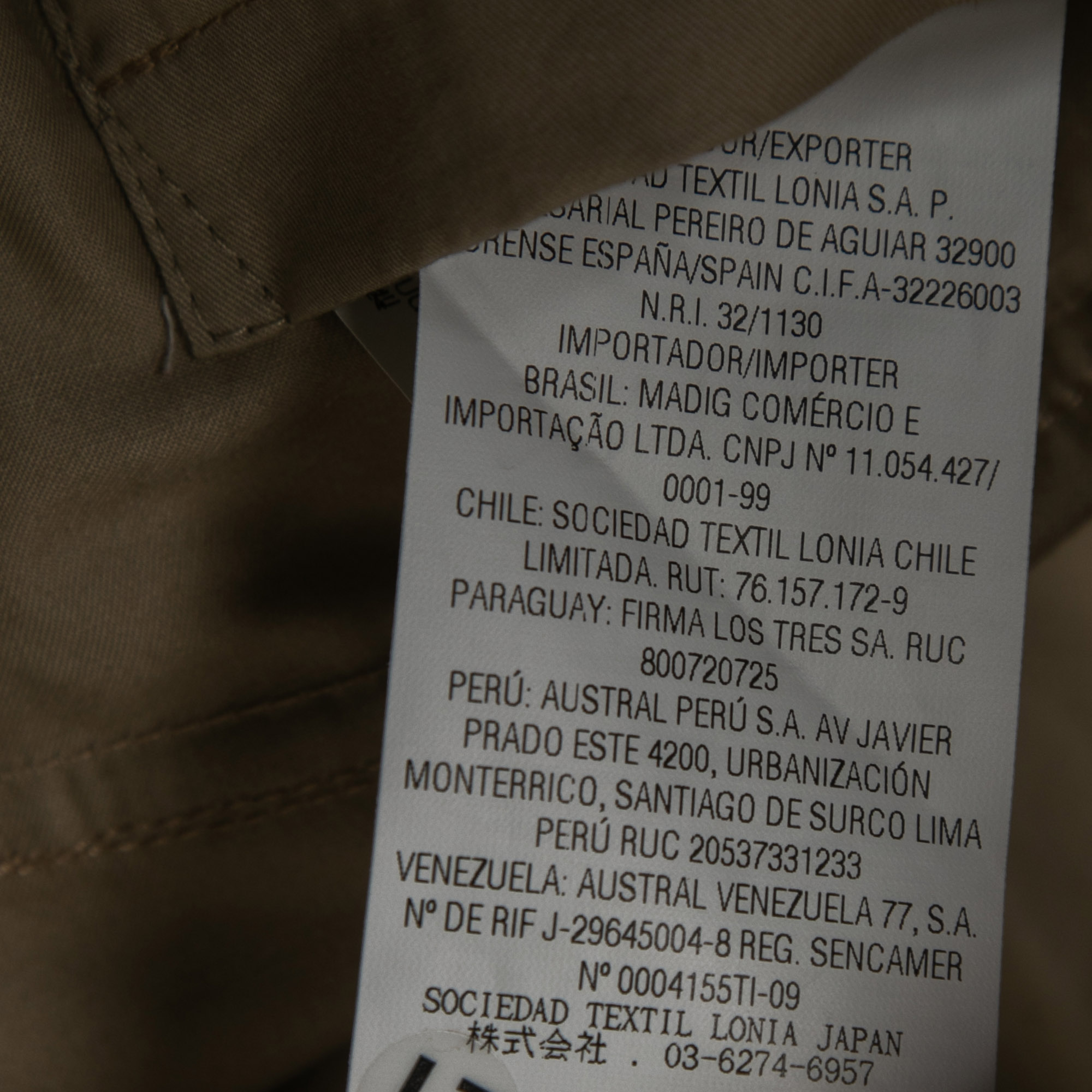 CH Carolina Herrera Beige Cotton Button Front Jacket M
