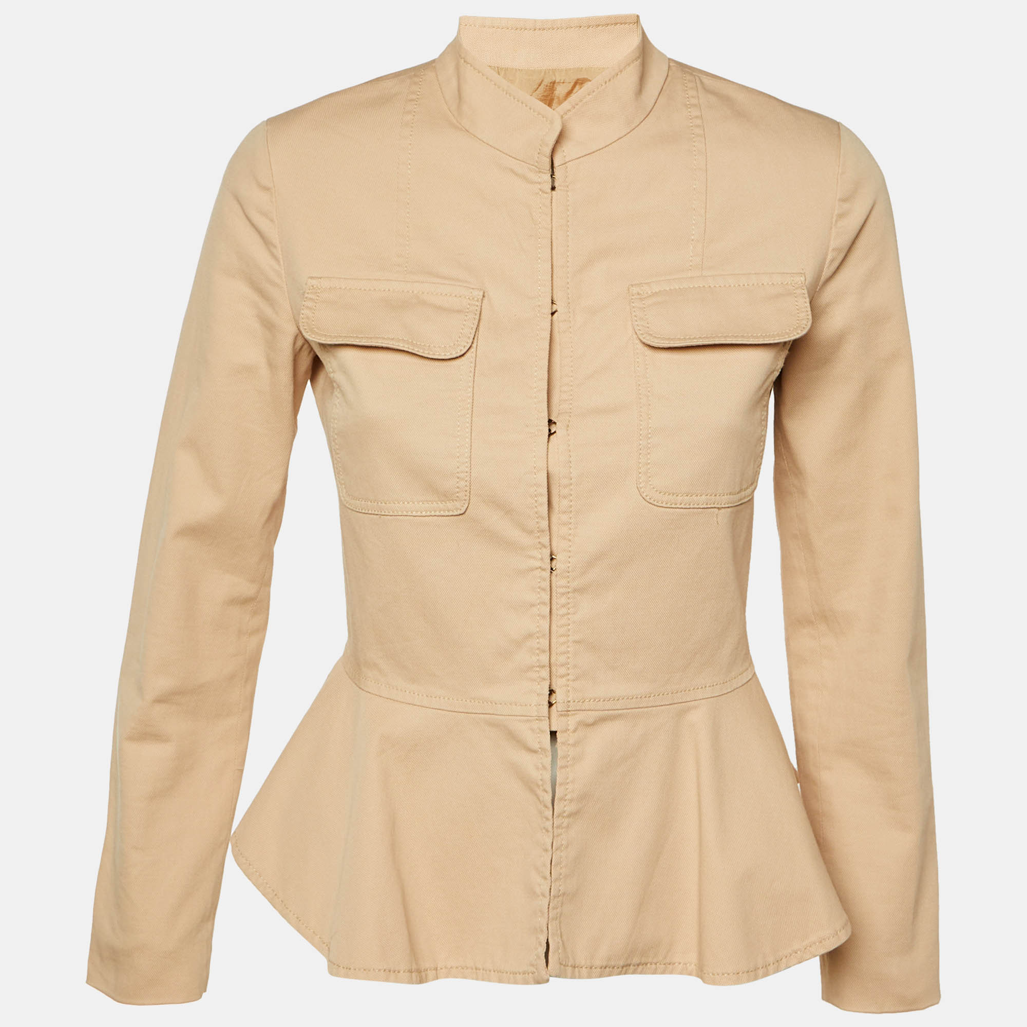 CH Carolina Herrera Pink Cotton Peplum Jacket M
CH Carolina Herrera Pink Cotton Peplum Jacket M