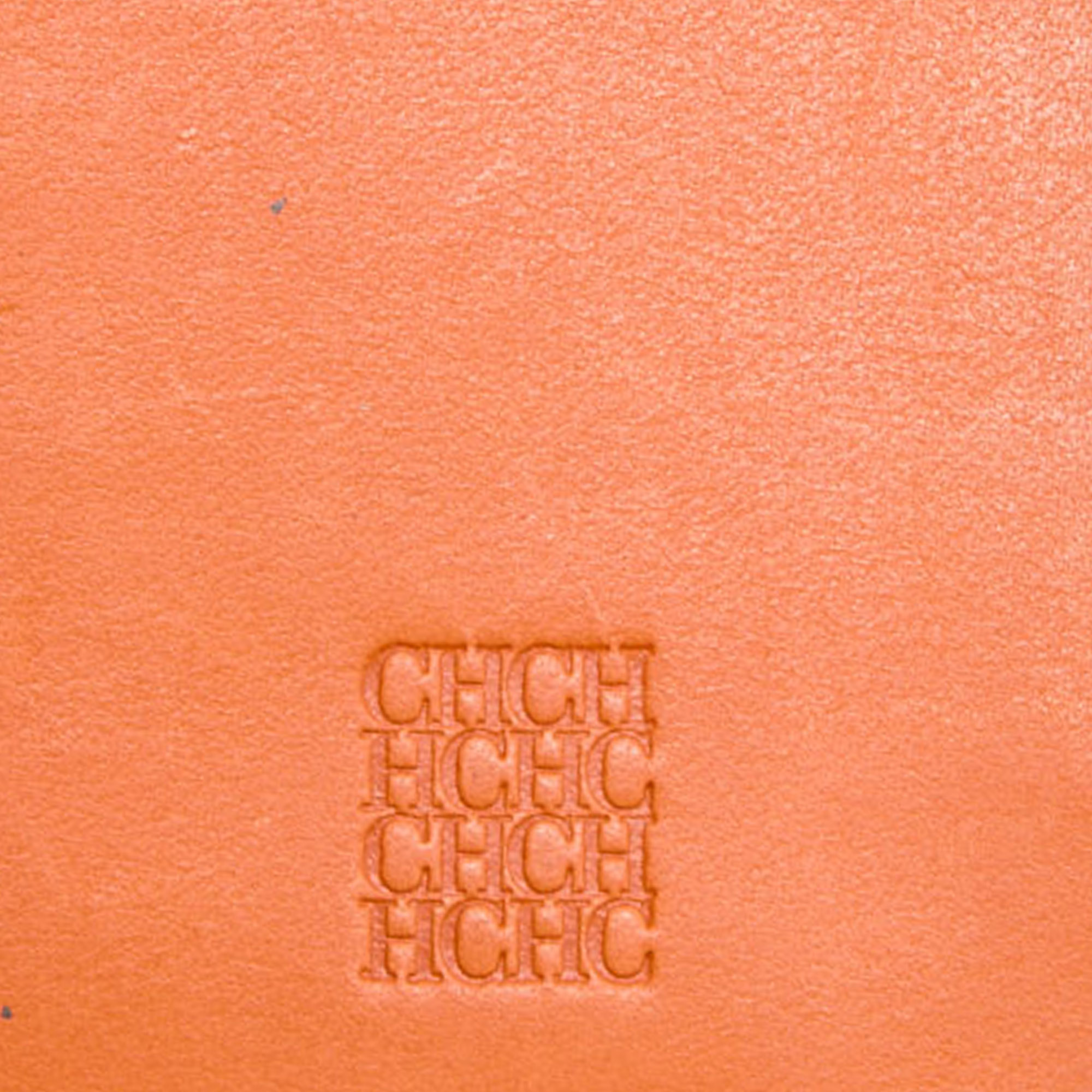 CH Carolina Herrera Multicolor Monogram Canvas And Leather Continental Wallet